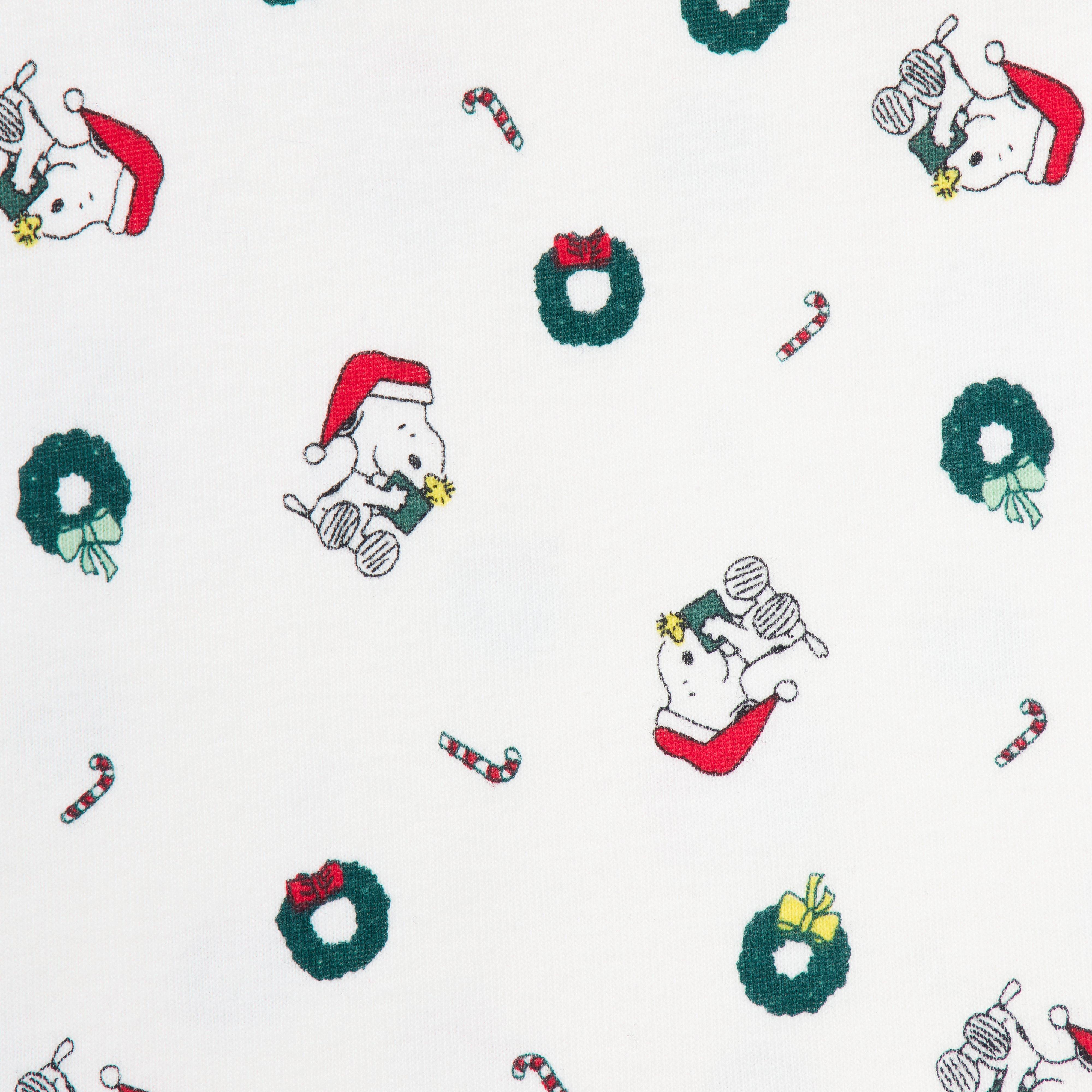 Organic Cotton PEANUTS&trade; Snoopy Holiday Pajama image number 1