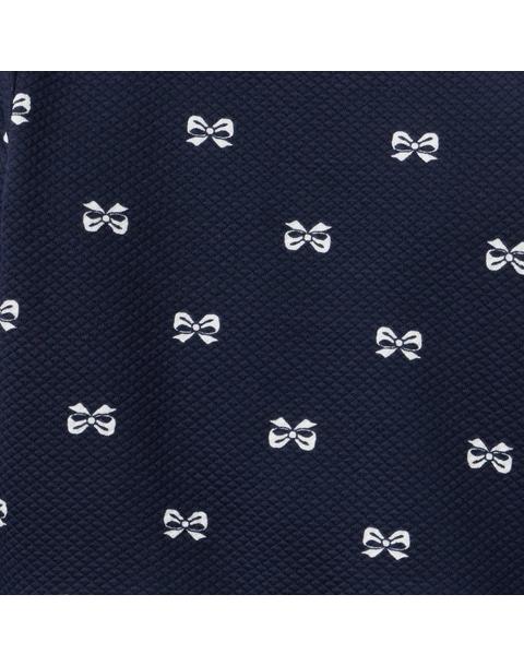 Quilted Bow Sweatshirt