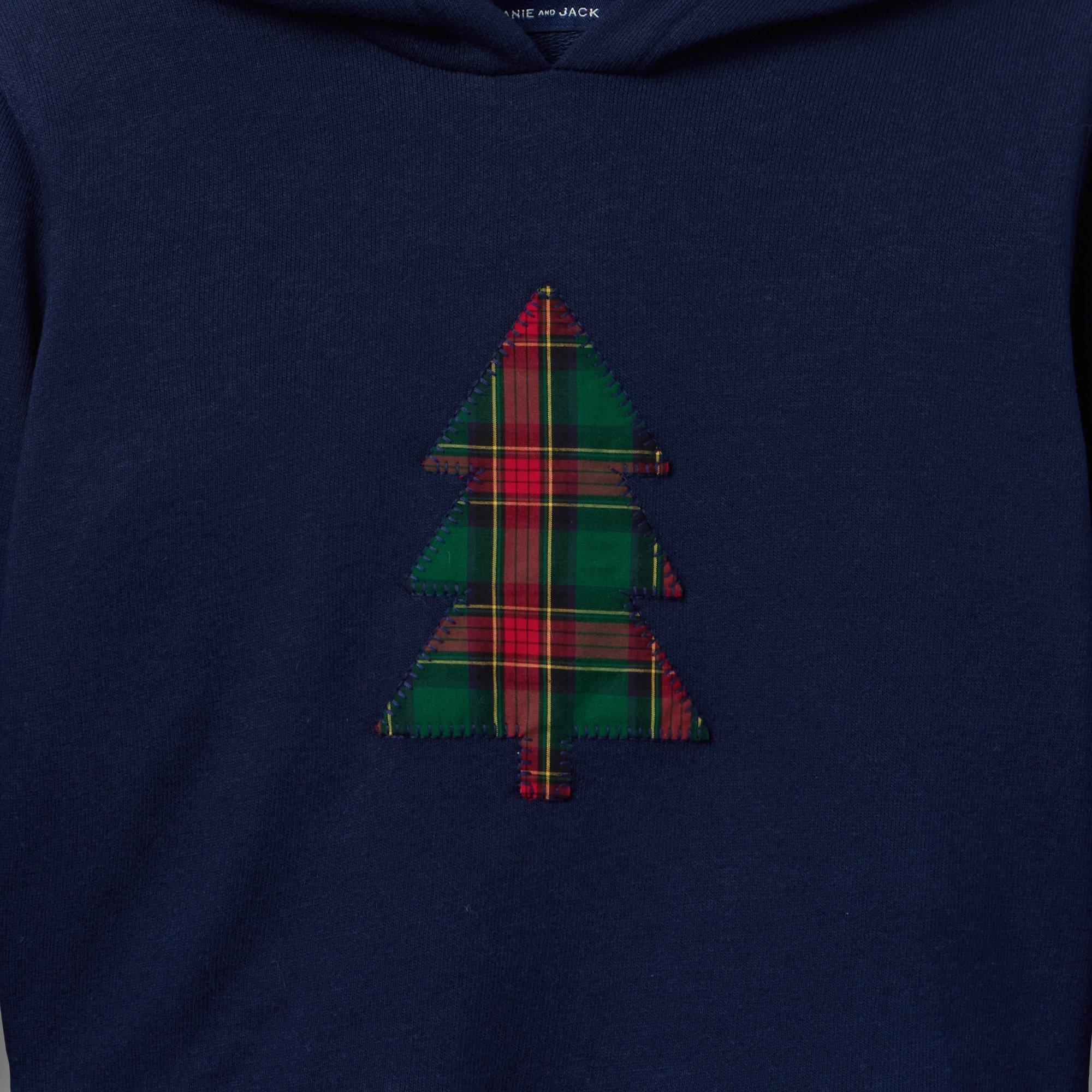 Tartan Tree Hooded Sweatshirt image number 1