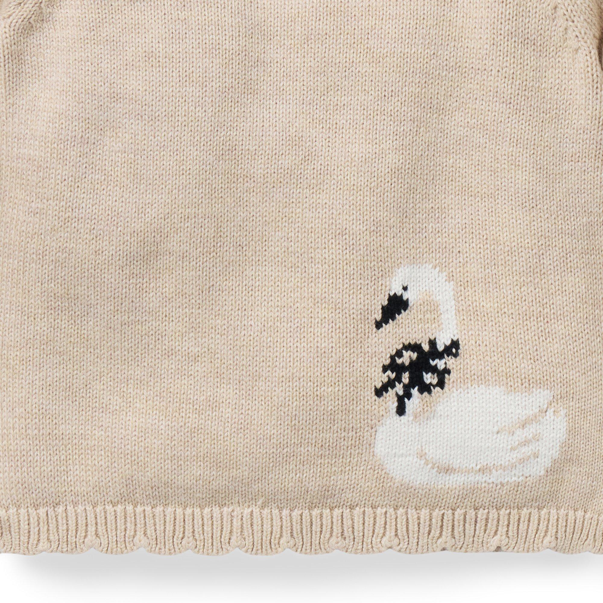 Baby Swan Bow Sweater image number 1