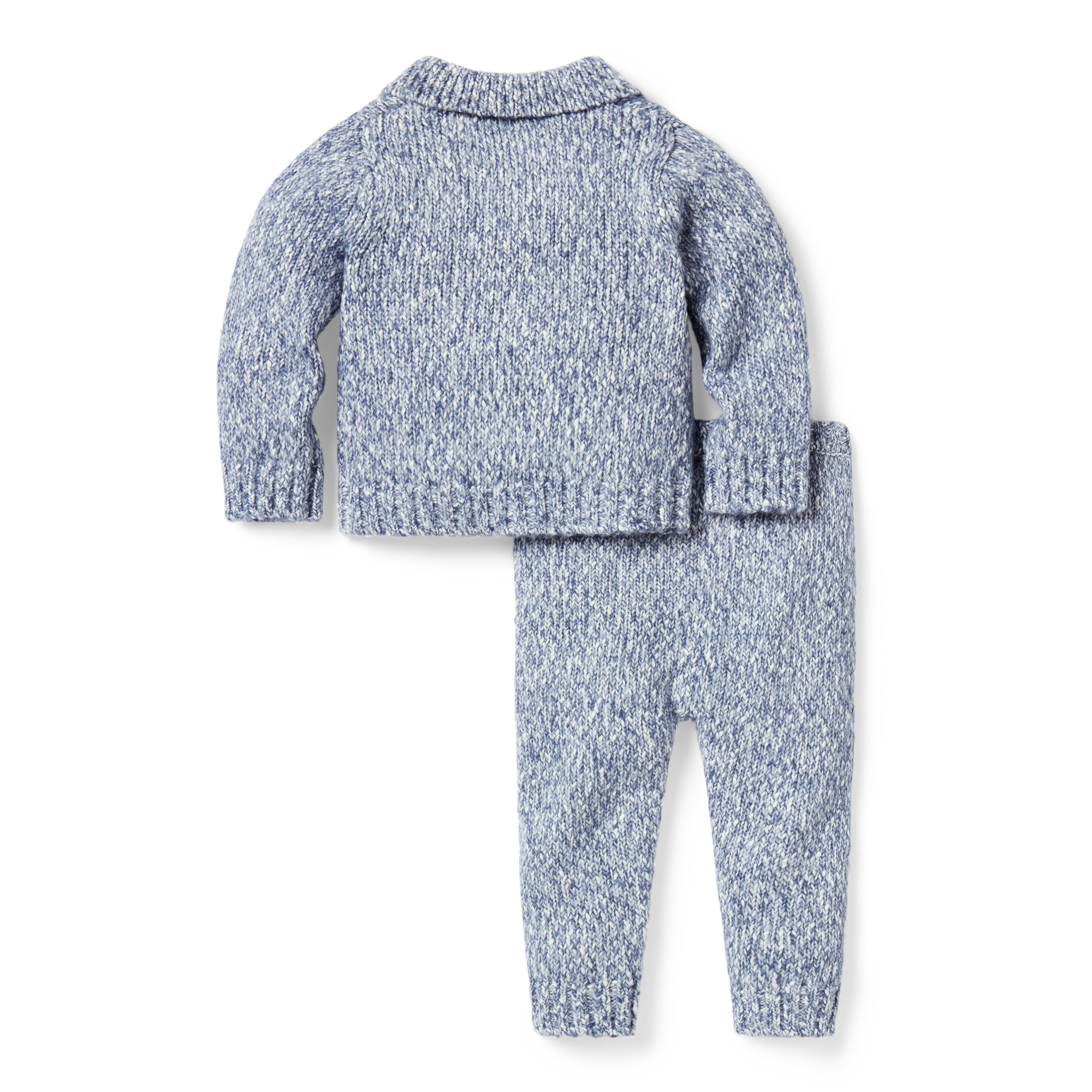 Baby Marled Knit Matching Set image number 1