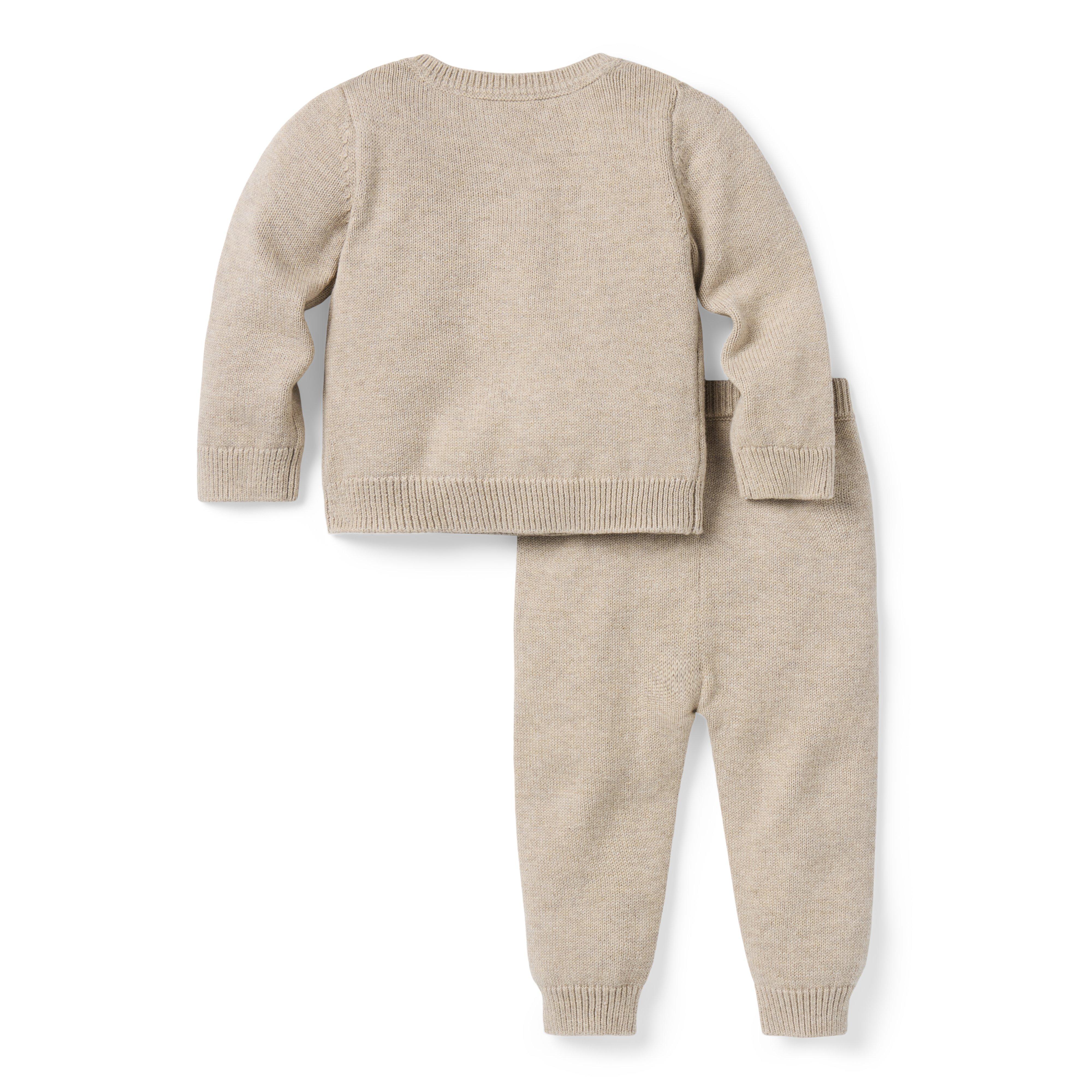 Baby Sheep Matching Sweater Set image number 1