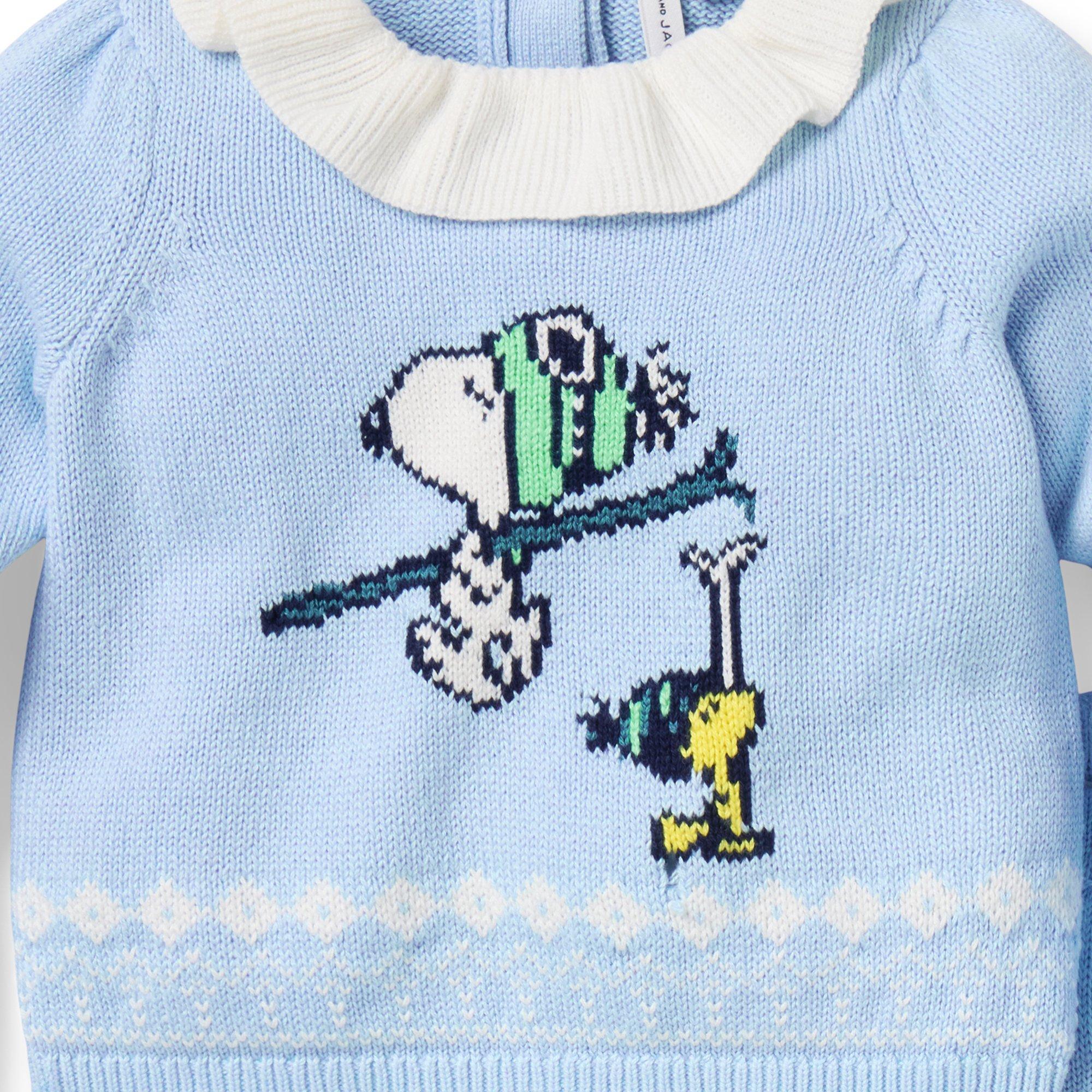 PEANUTS&trade; Ski Matching Baby Sweater Set image number 2