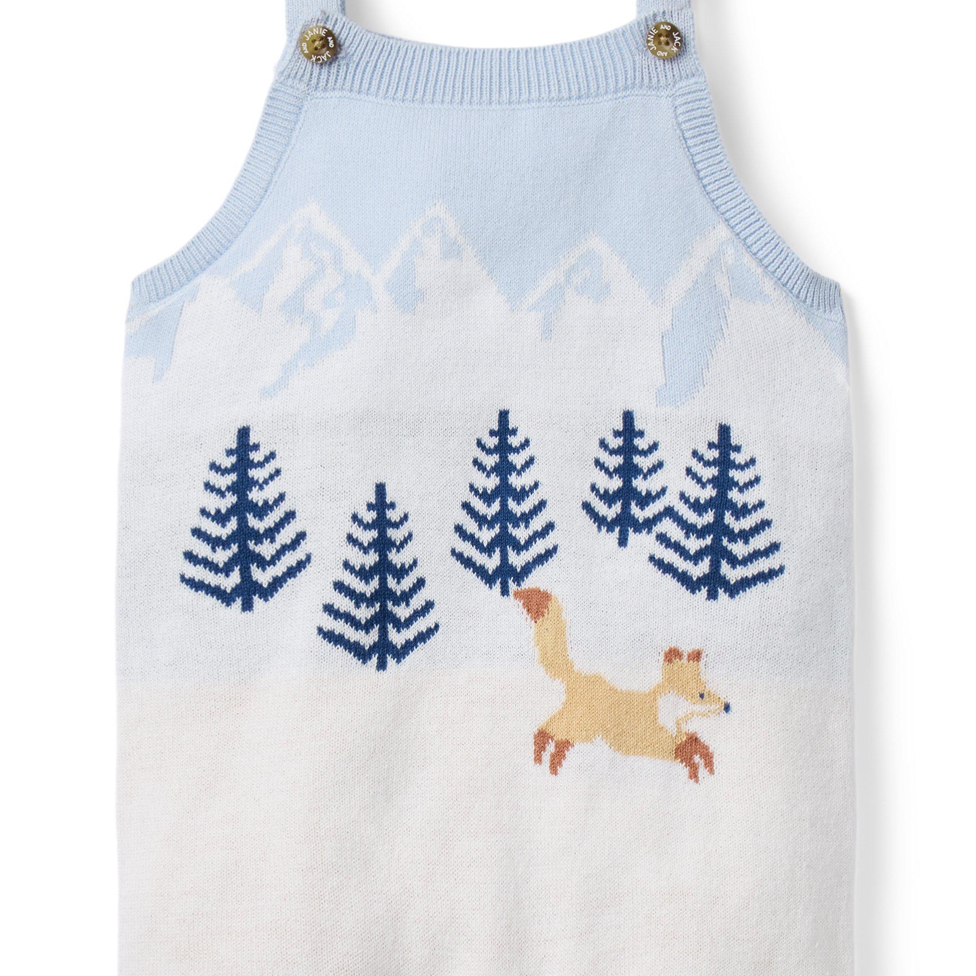 Baby Fox Sweater Overall image number 1
