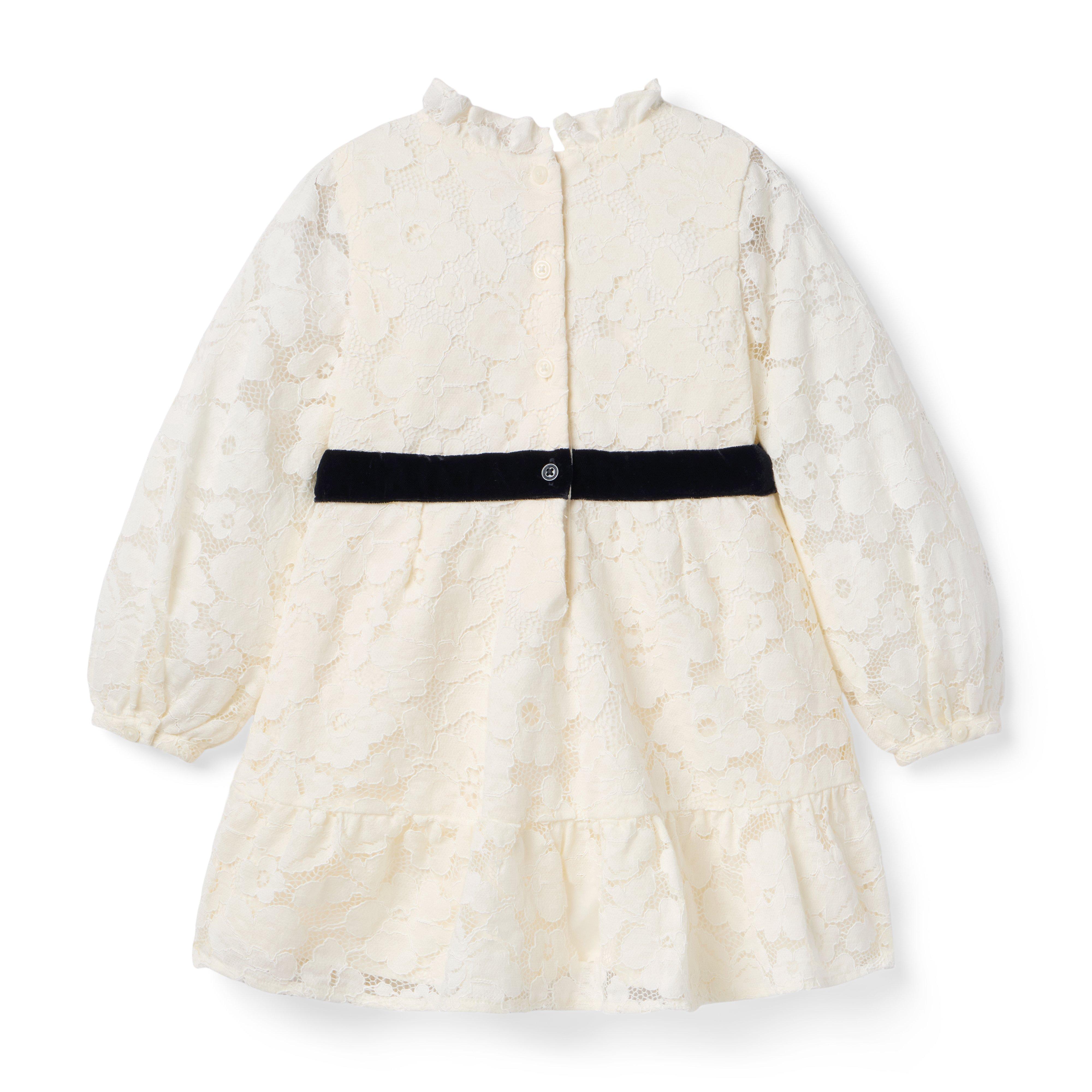 The Lace Velvet Bow Dress image number 2