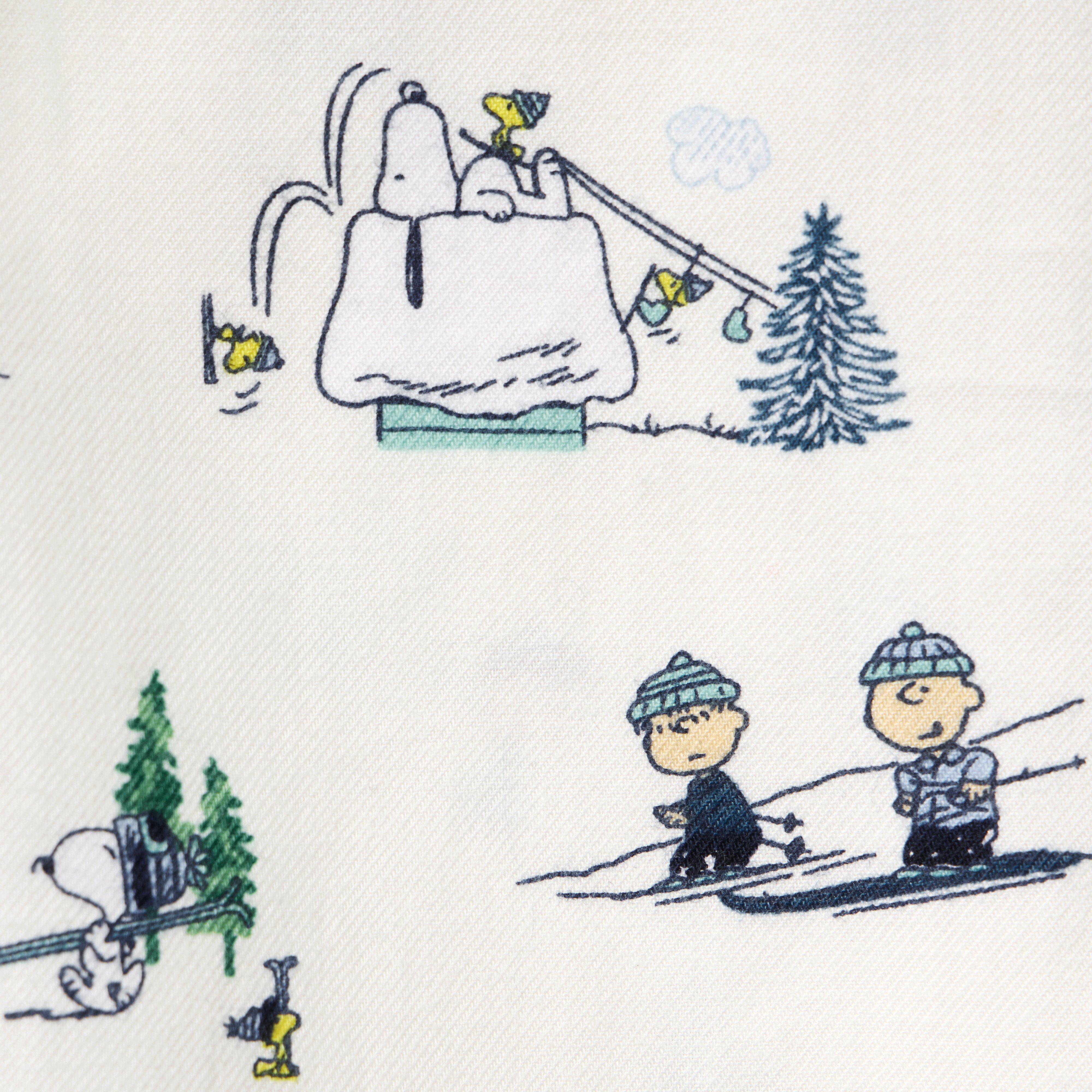 PEANUTS&trade; Snow Day Flannel Shirt image number 1