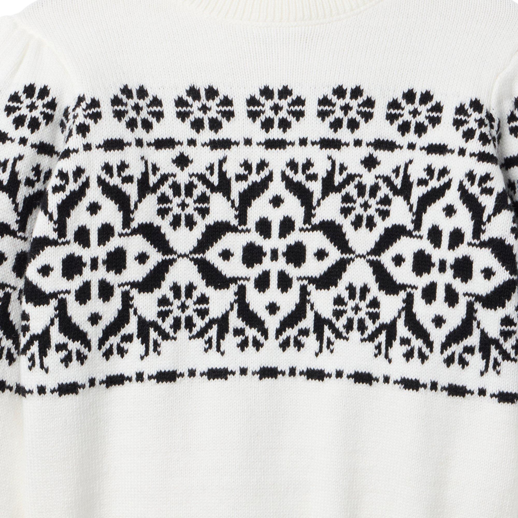 Floral Fair Isle Sweater image number 1