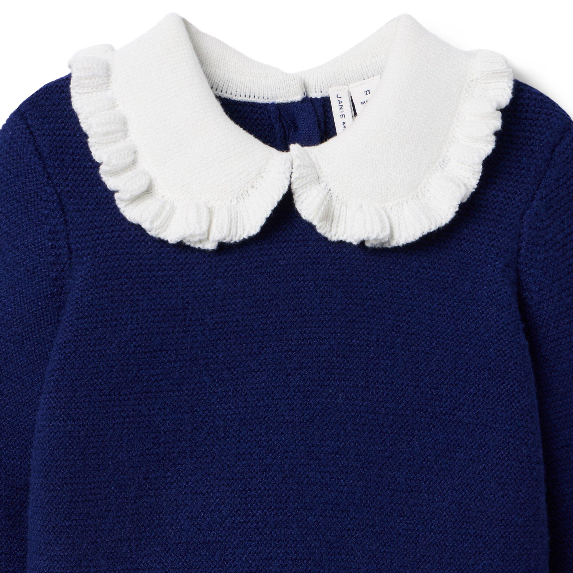 Ruffle Collar Sweater image number 1