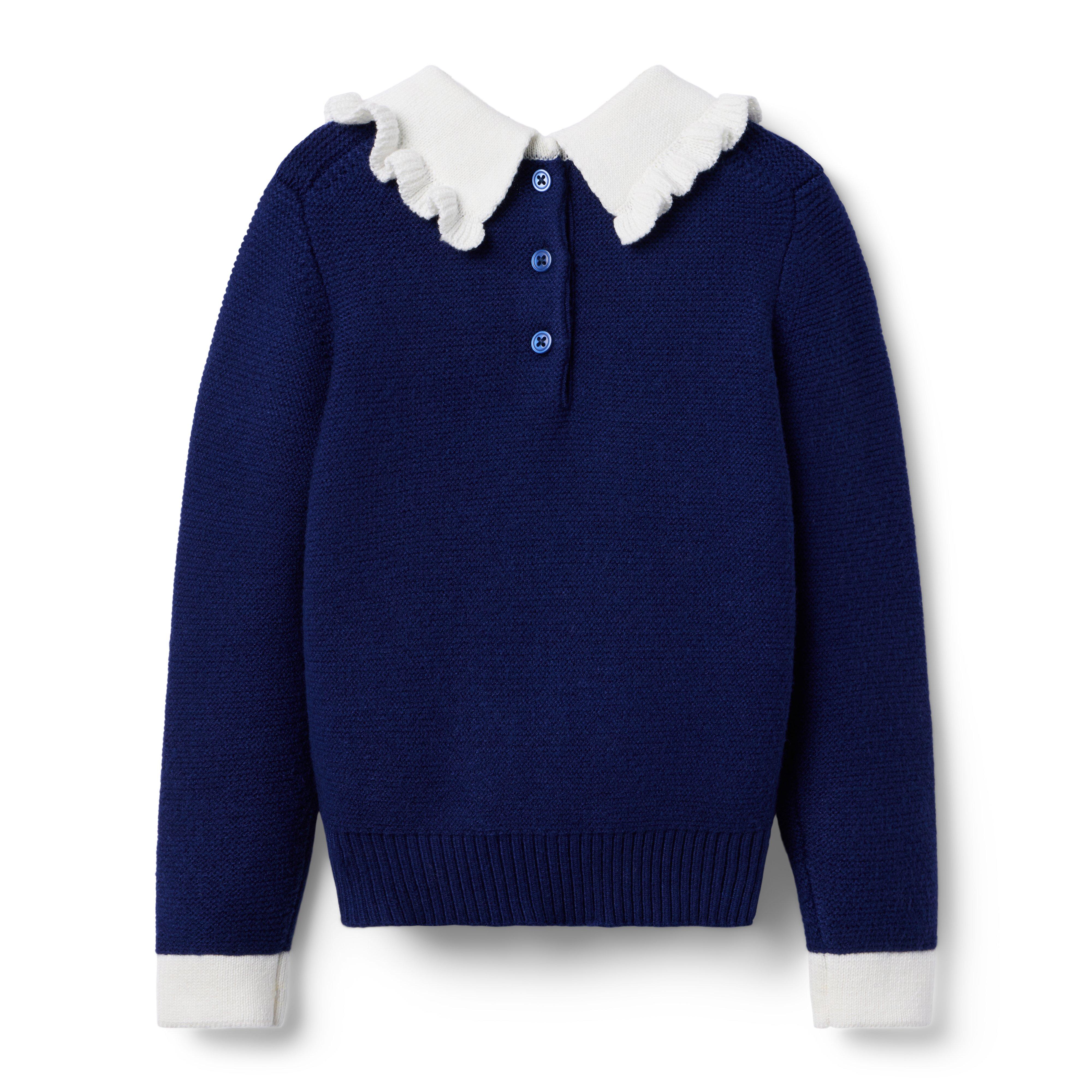 Ruffle Collar Sweater image number 2