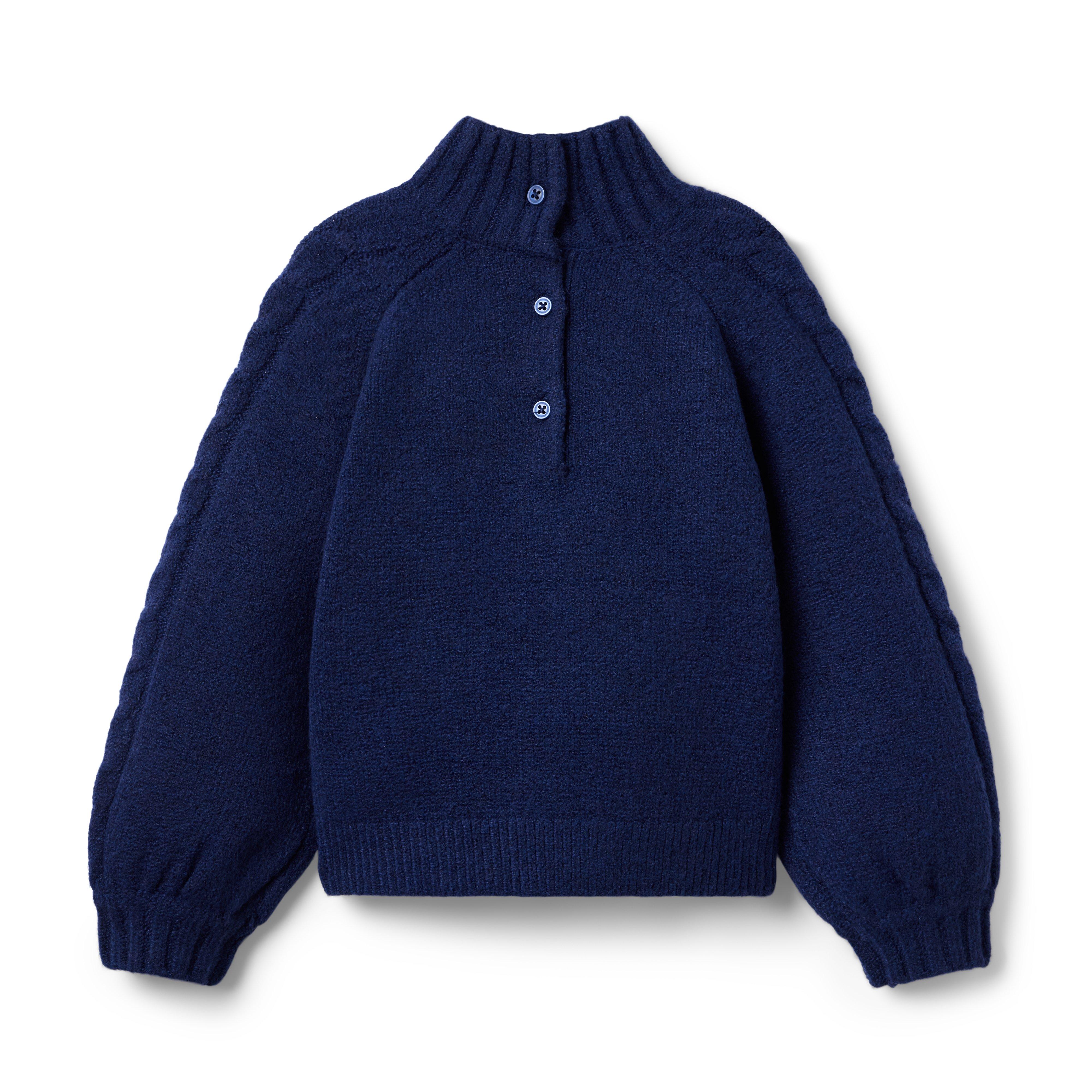 Cable Knit Turtleneck Sweater image number 2
