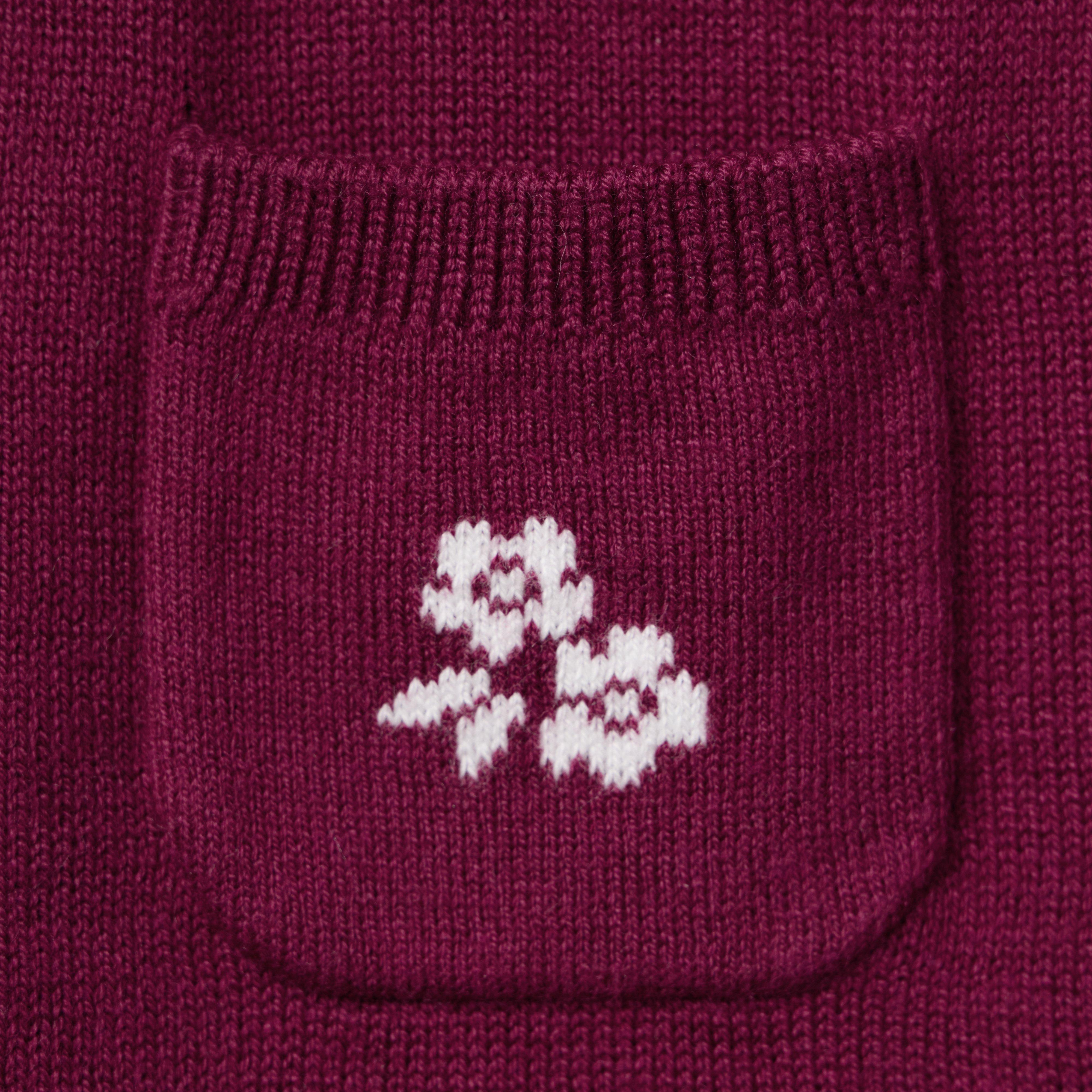 Floral Pocket Sweater Skirt image number 1