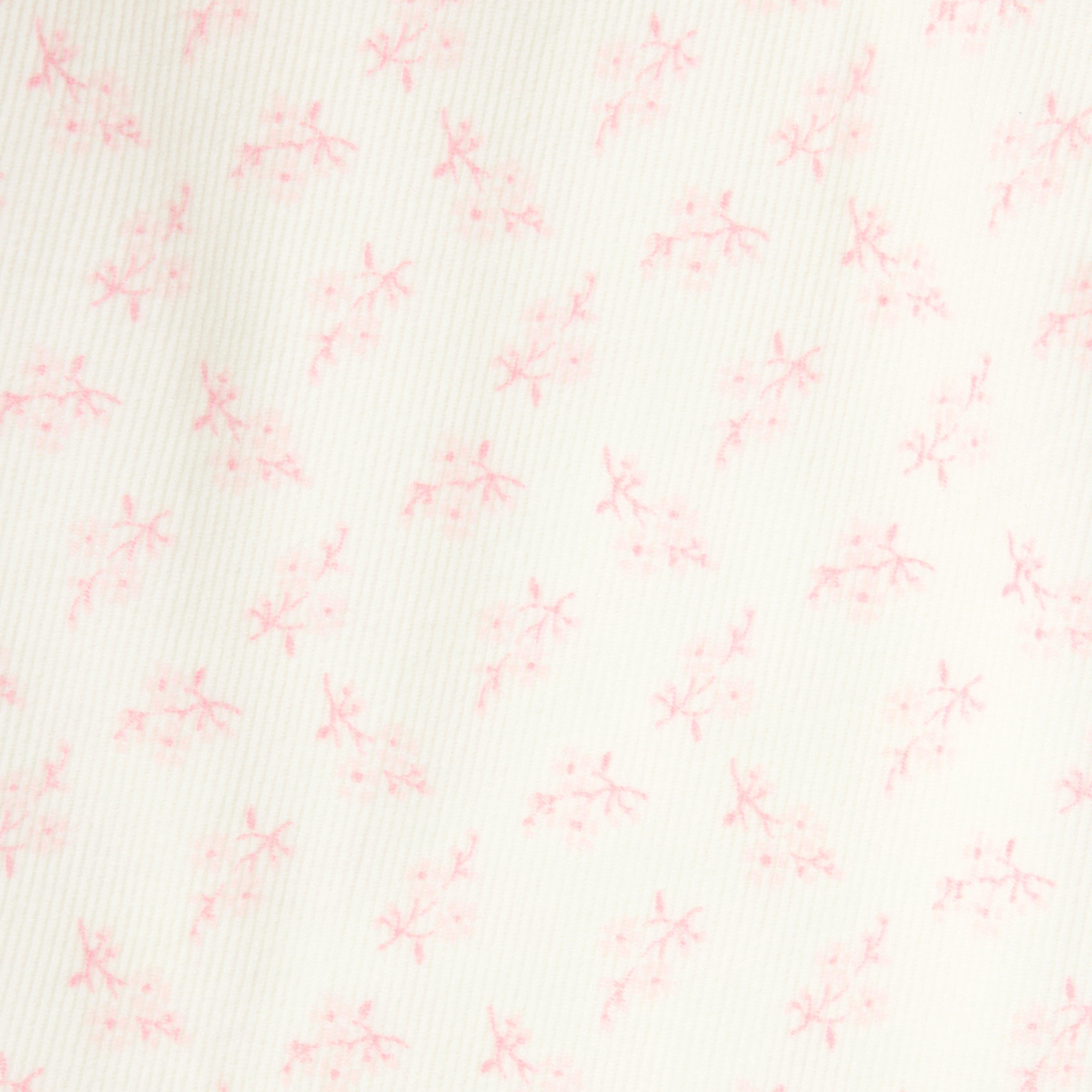 Baby Floral Corduroy Matching Set image number 1