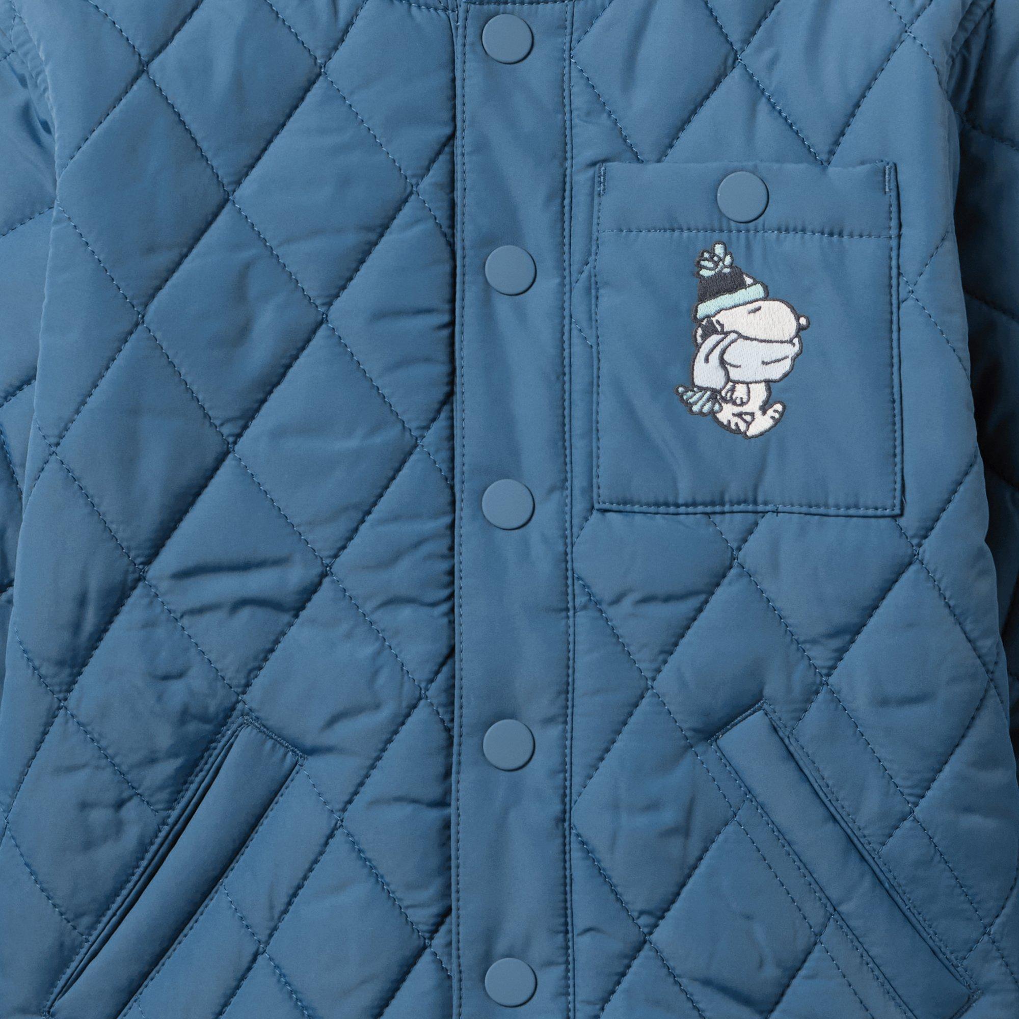 PEANUTS&trade; Snoopy Quilted Bomber Jacket image number 3