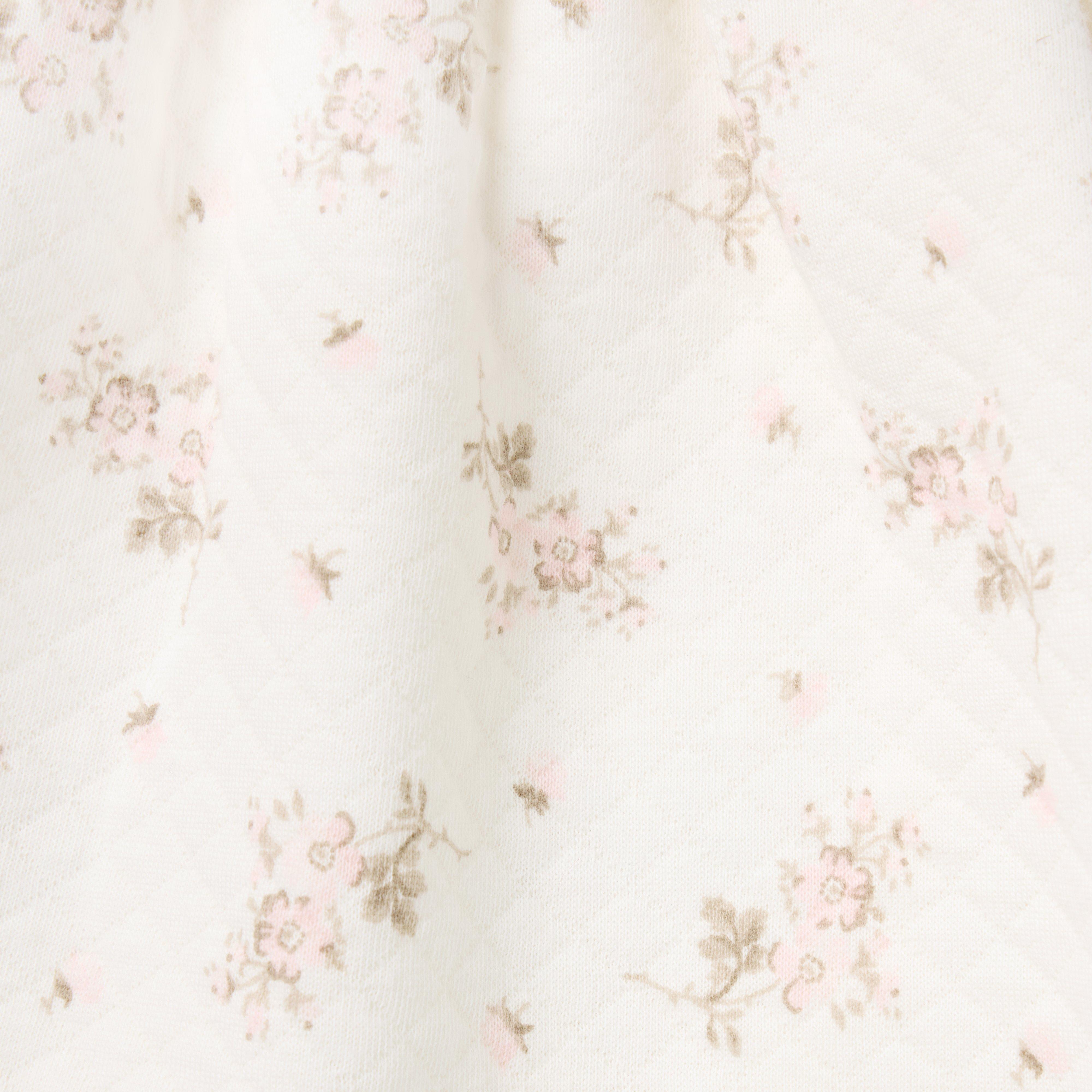 Baby Quilted Floral Collared Dress image number 2