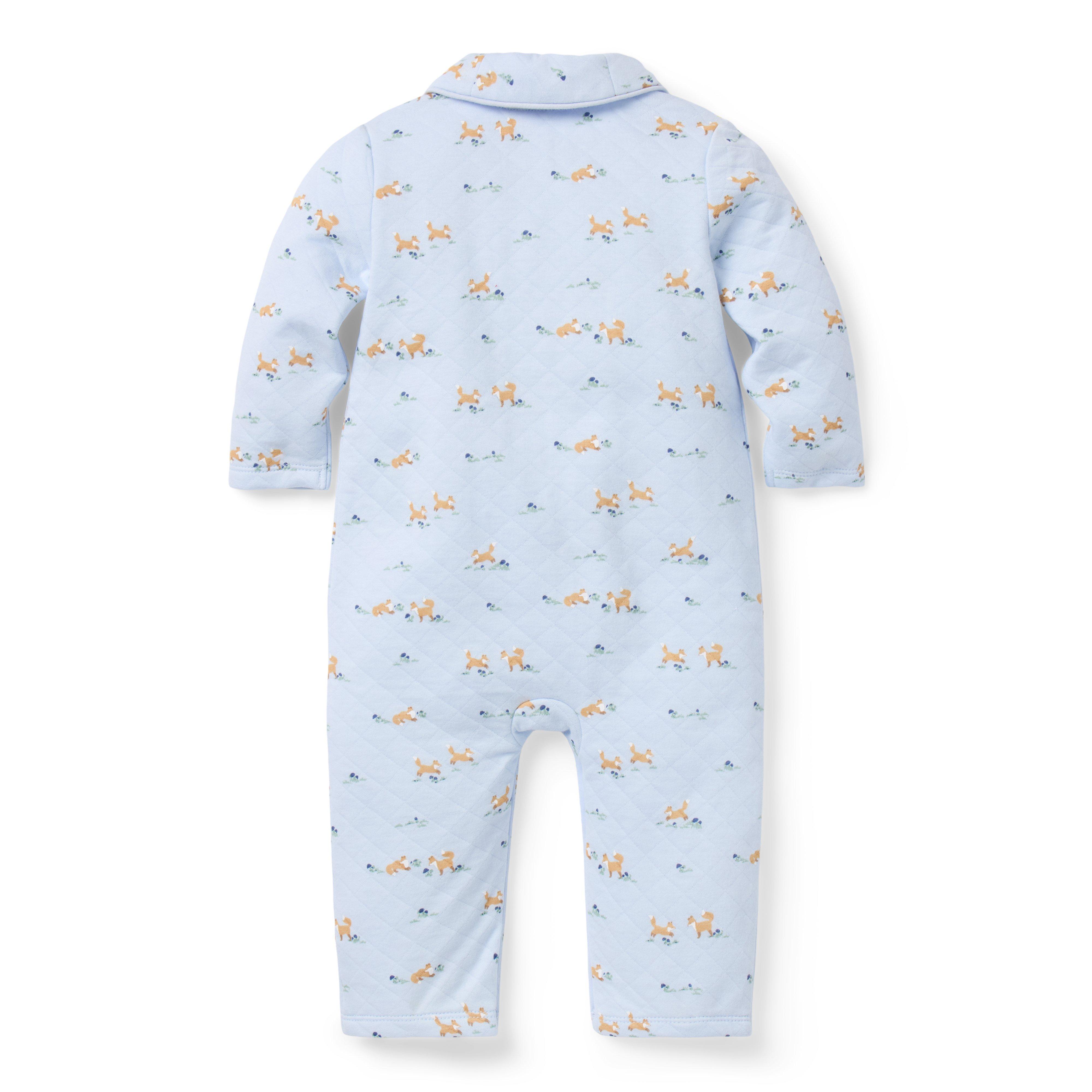 Baby Fox Quilted One-Piece image number 2