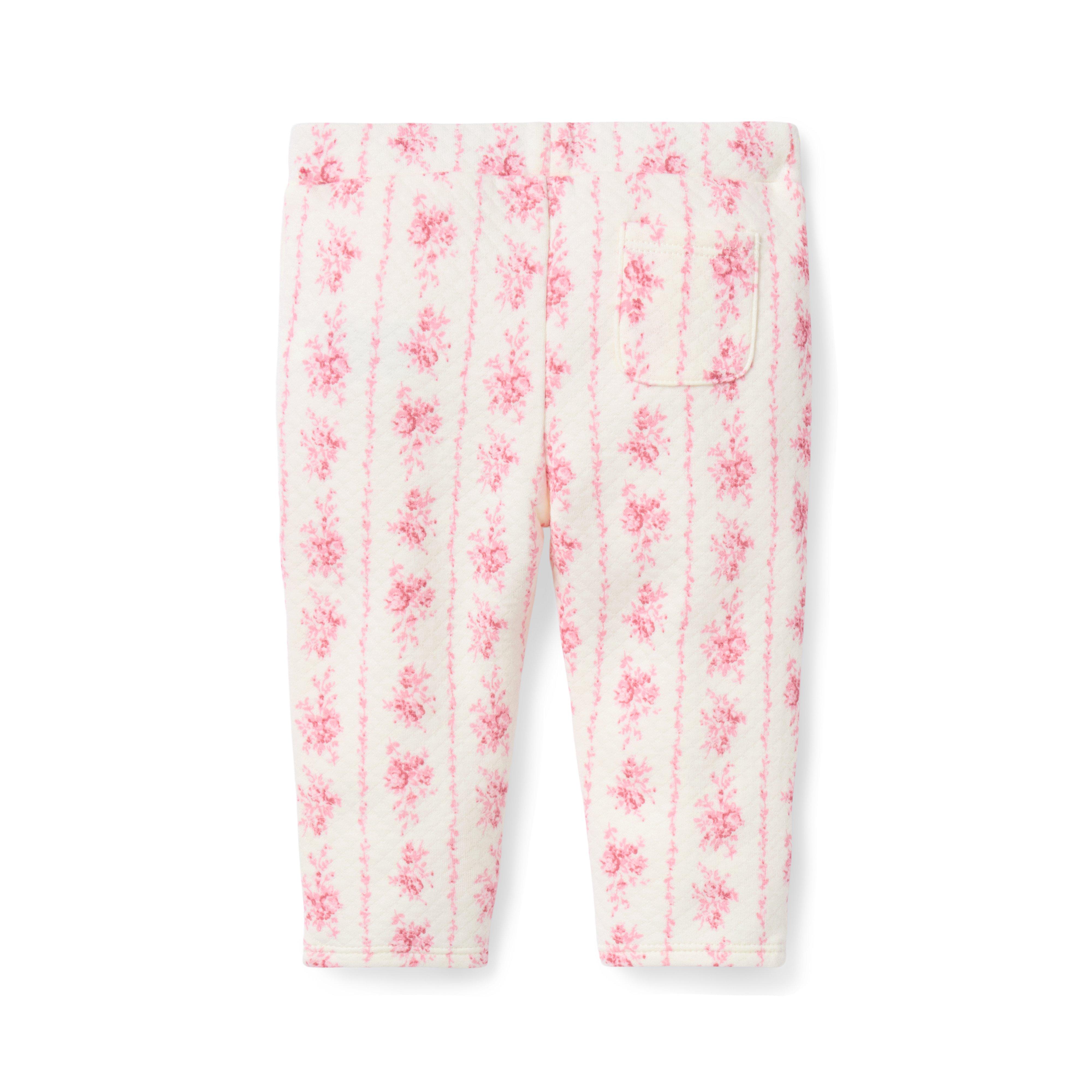 Baby Floral Quilted Pant image number 2