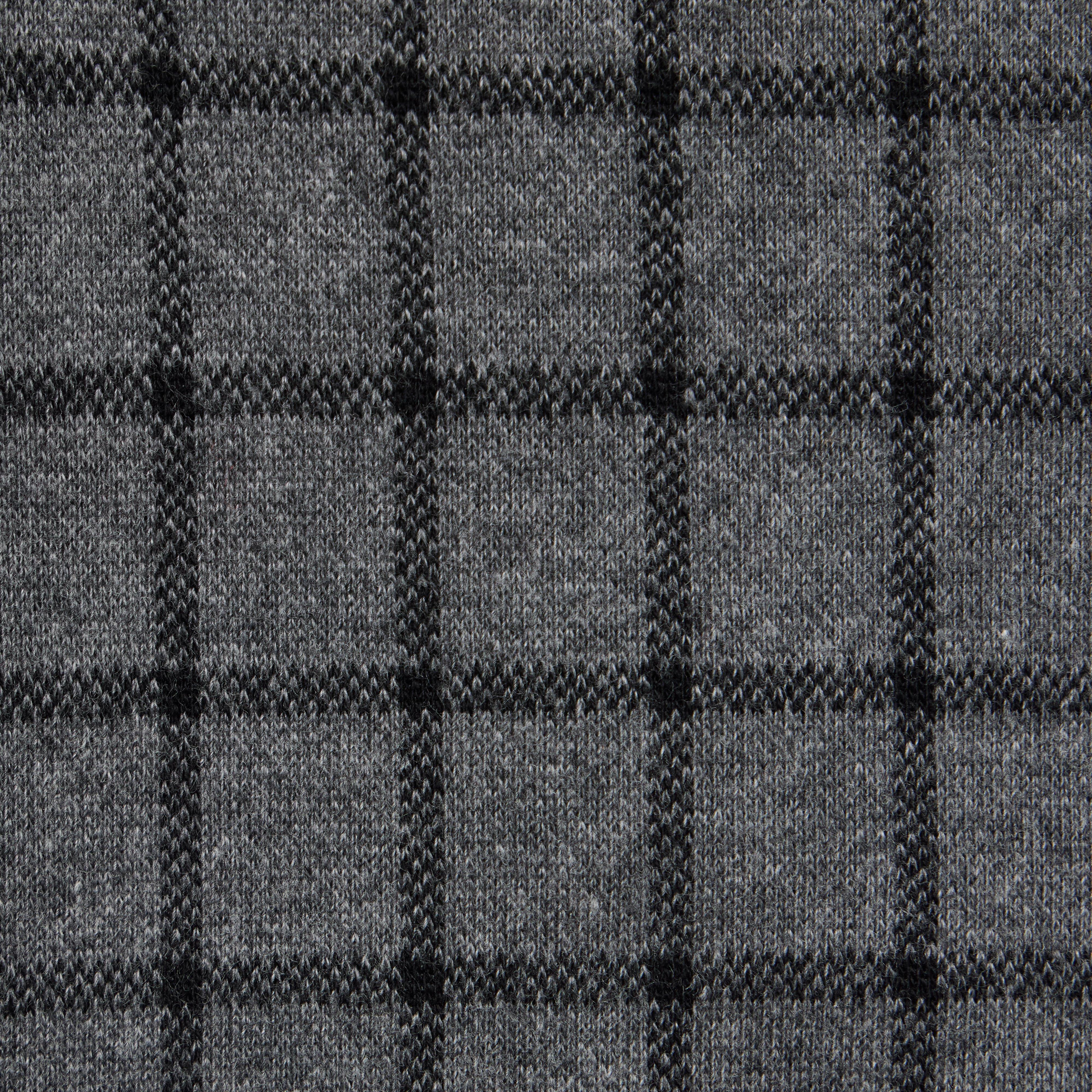 Plaid Jacquard Sweatshirt image number 1
