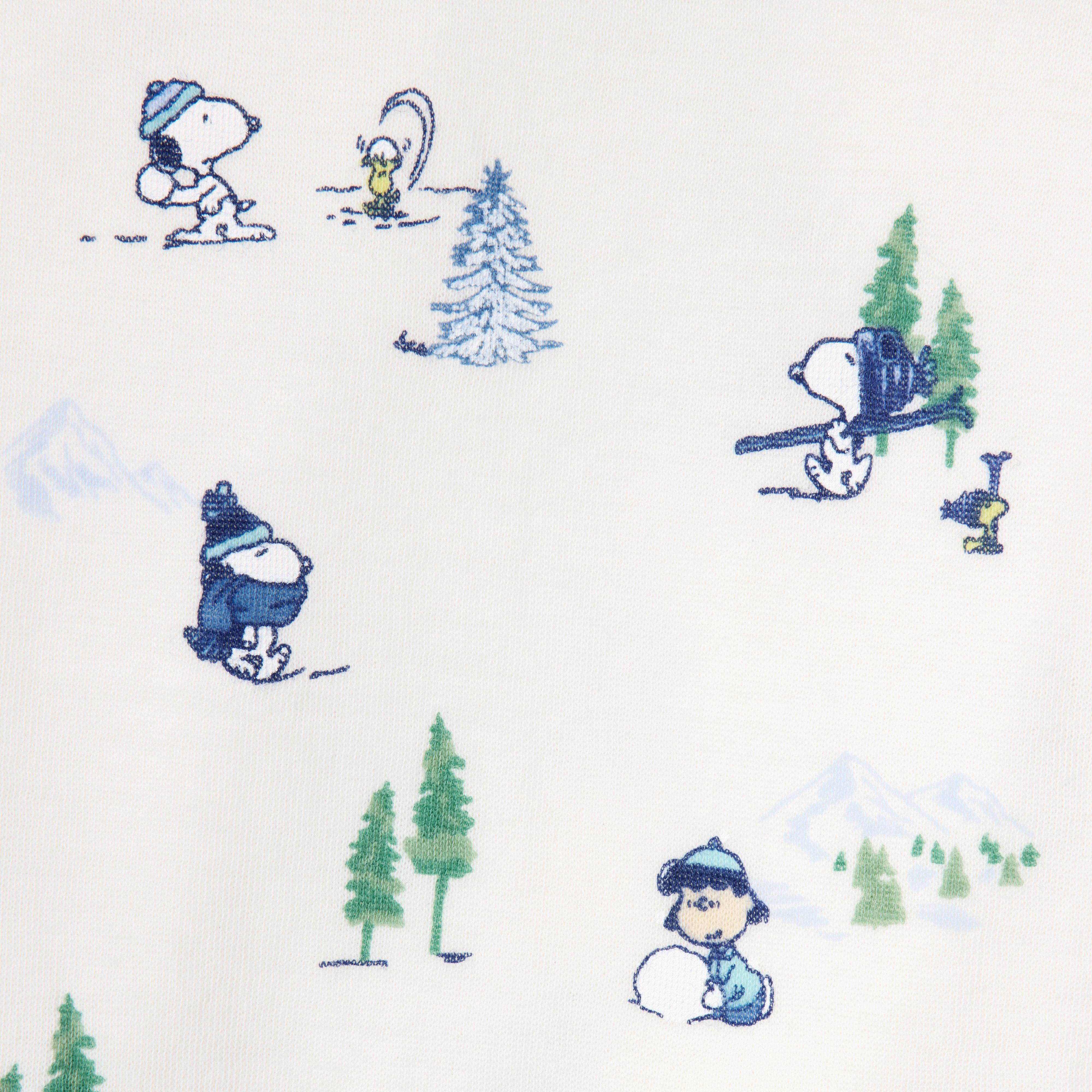 PEANUTS&trade; Snow Day Baby Wrap Matching Set image number 2