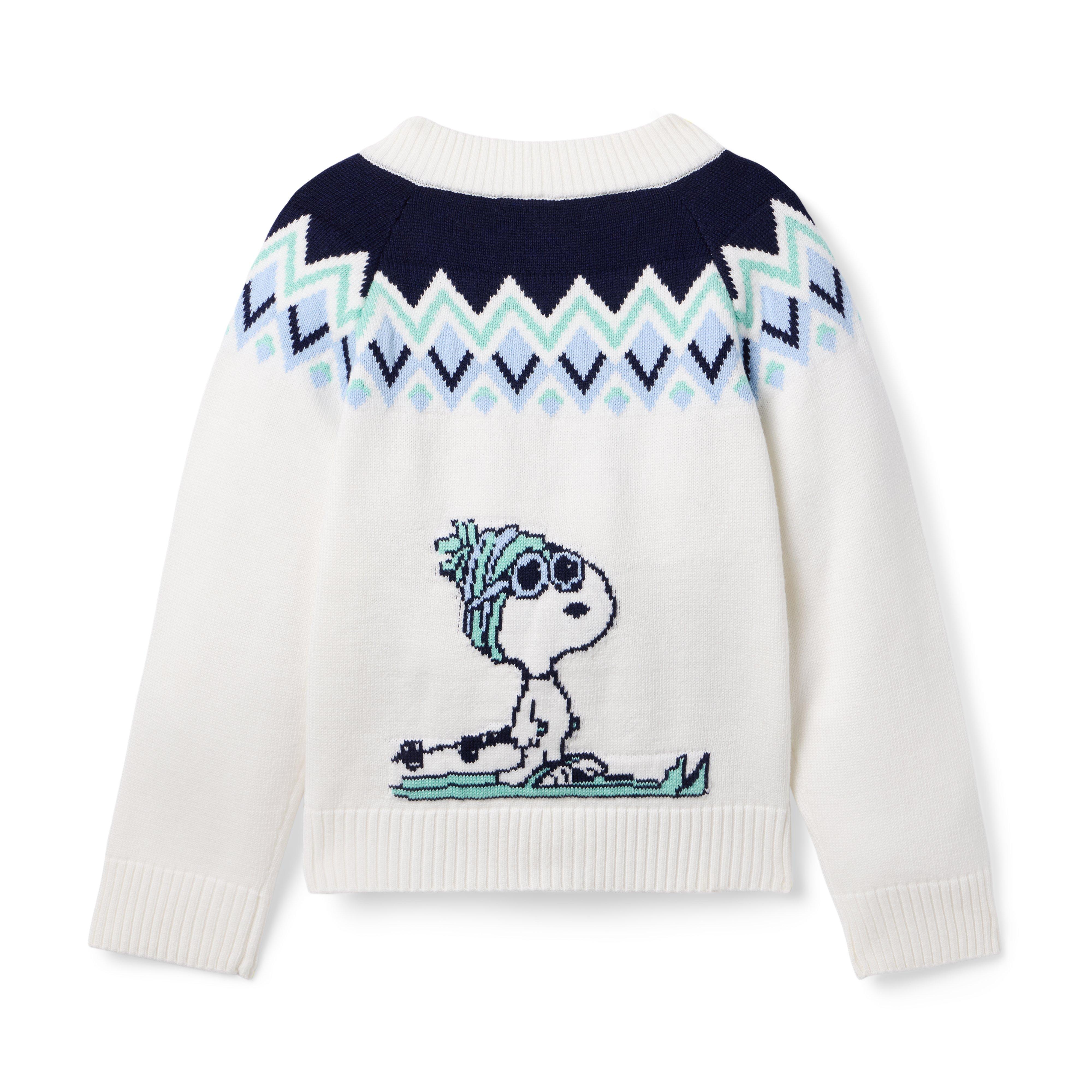 PEANUTS&trade; Fair Isle Cardigan image number 1