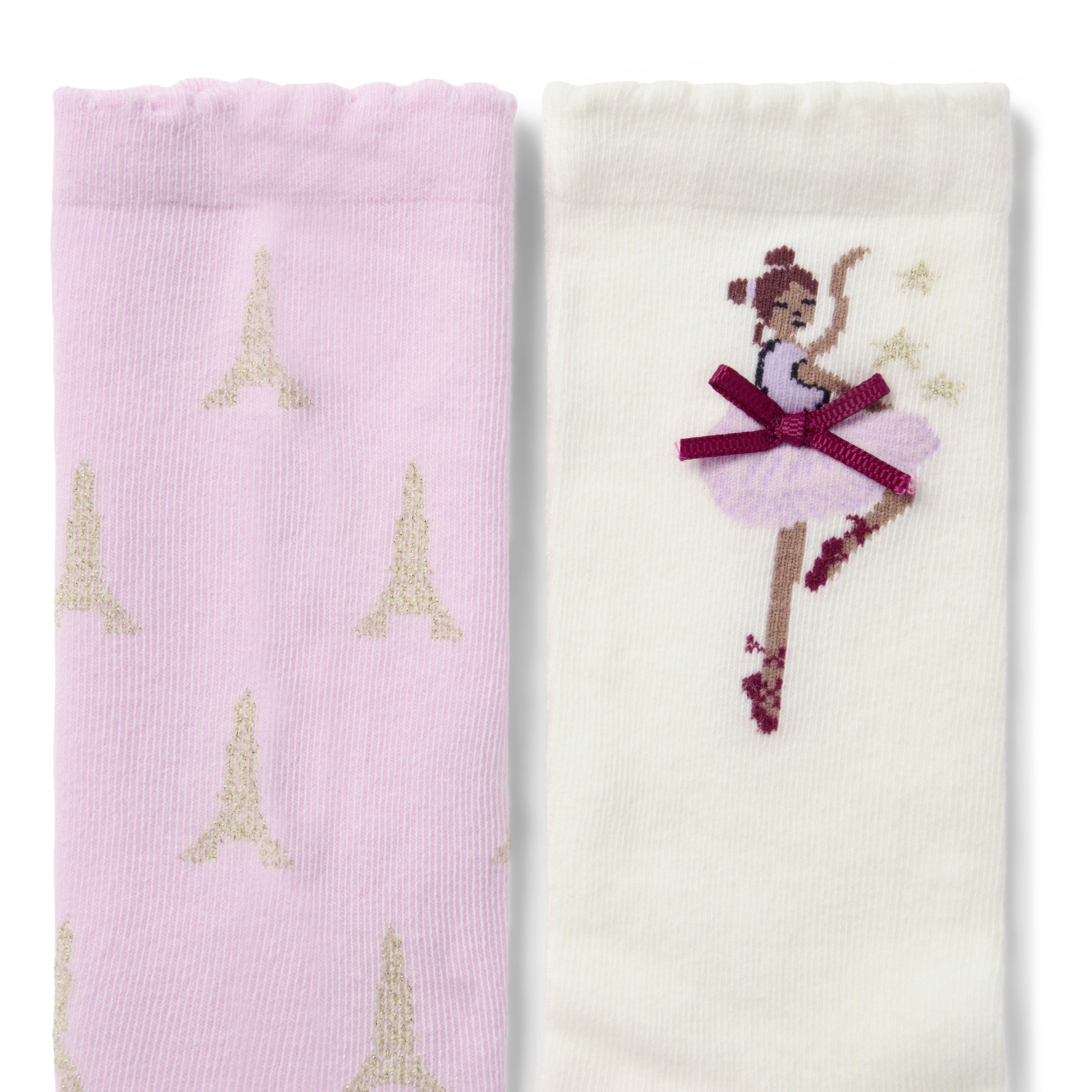 Paris Ballerina Sock 2-Pack image number 1