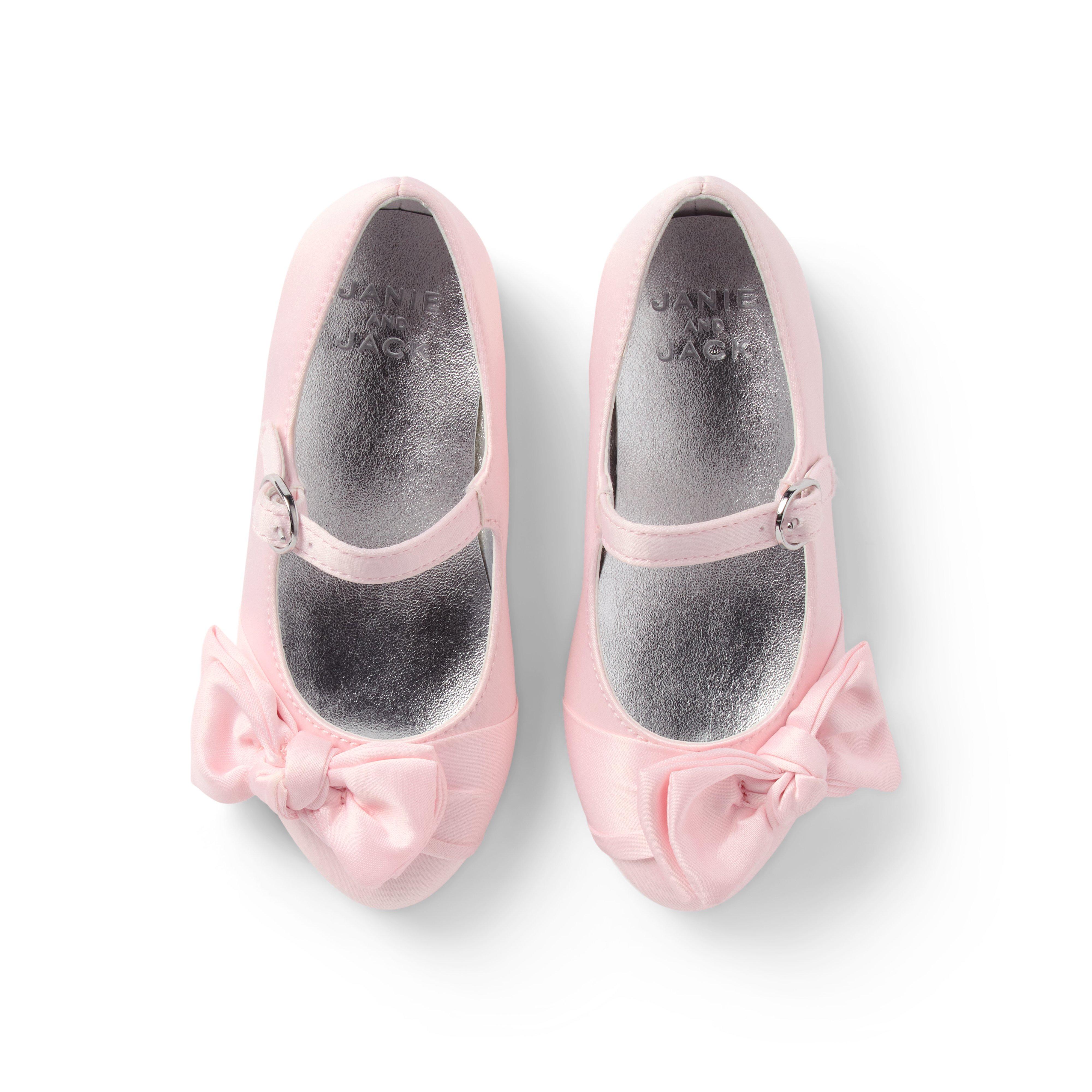Satin Bow Ballet Flat image number 1