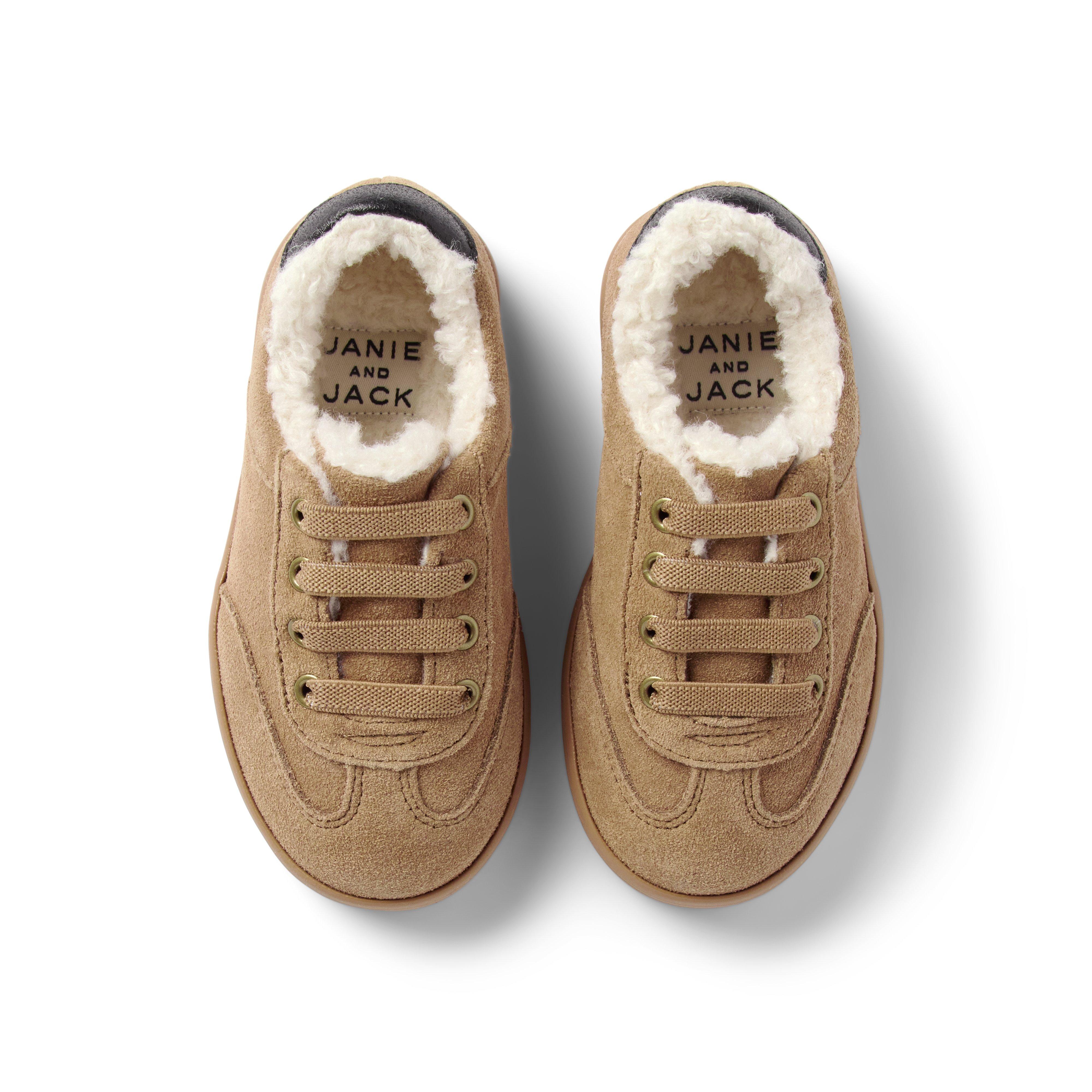 Suede Sherpa Sneaker image number 1