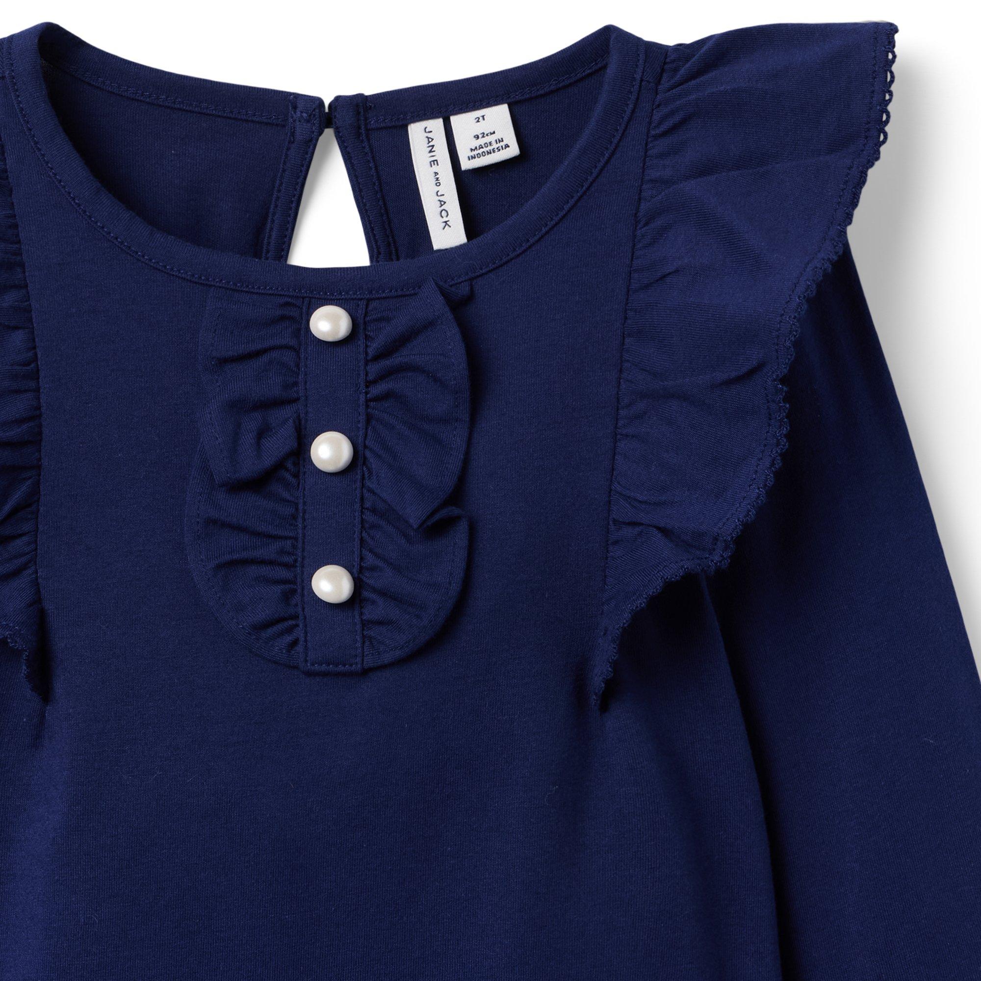 Ruffle Shoulder Top image number 1