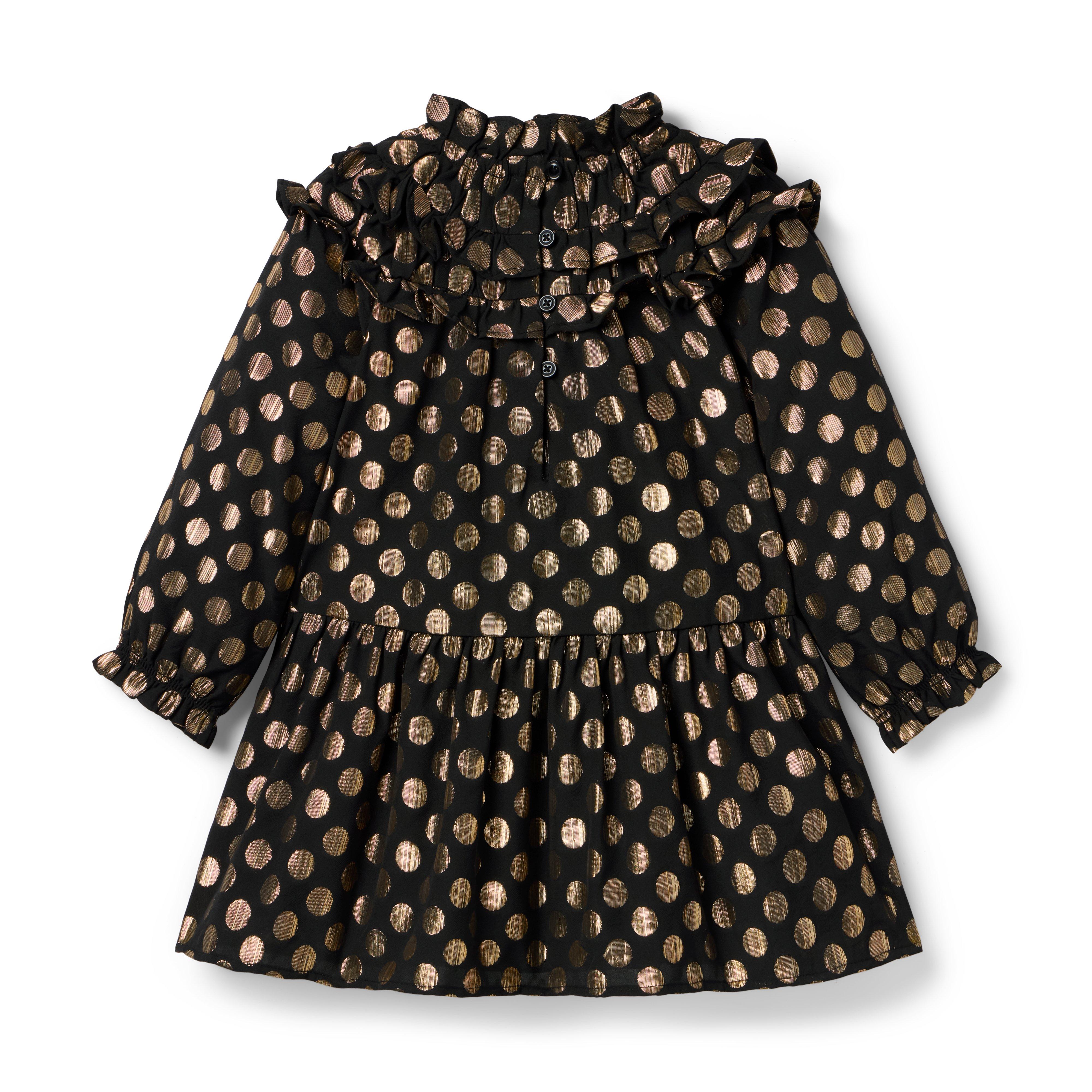The Chiffon Dot Dress image number 2
