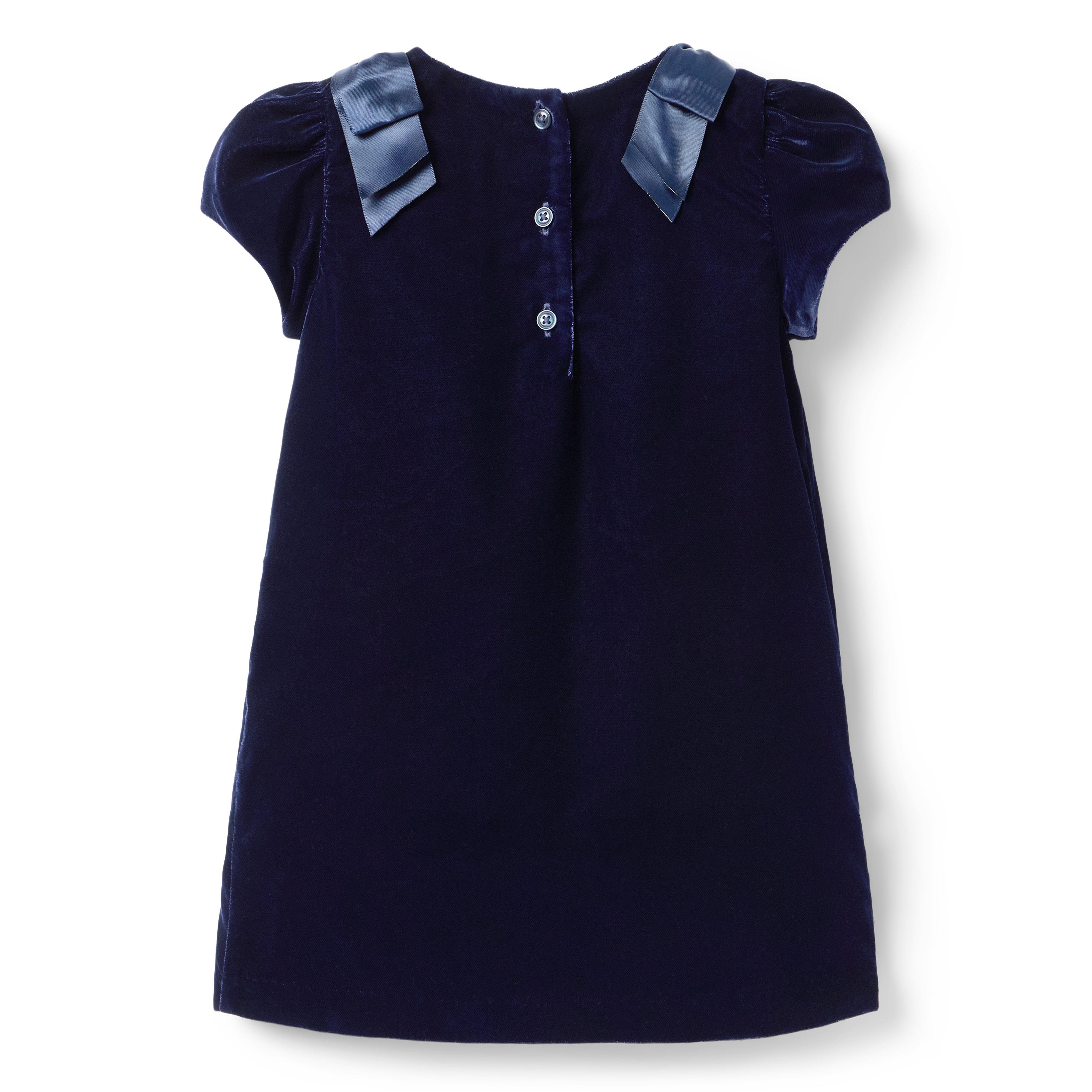 The Velvet Shoulder Bow Dress image number 1