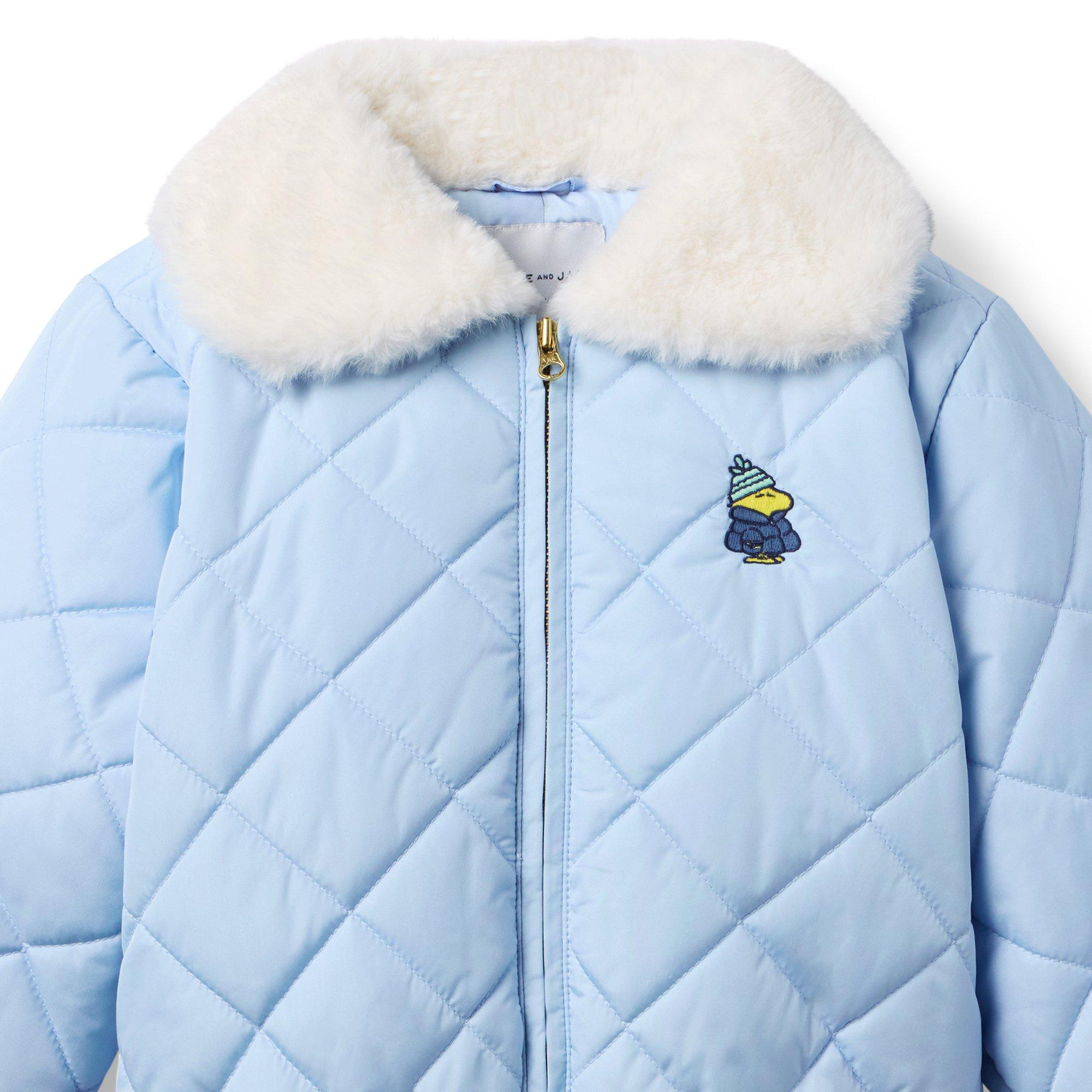PEANUTS&trade; Collared Puffer Jacket image number 3
