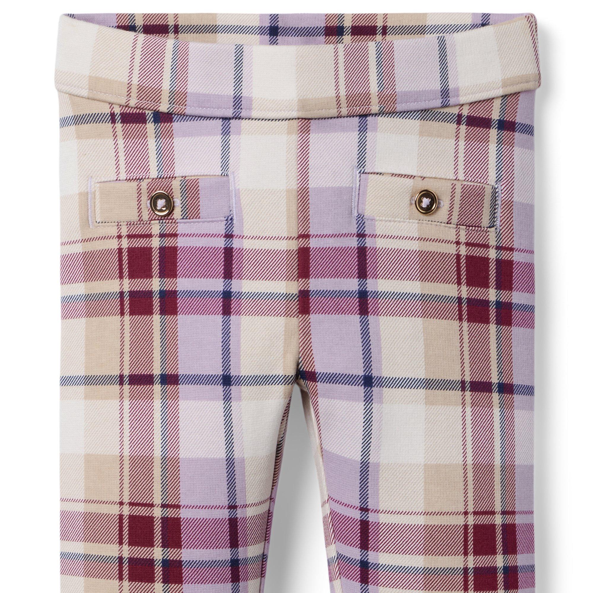 Plaid Ponte Pant image number 1