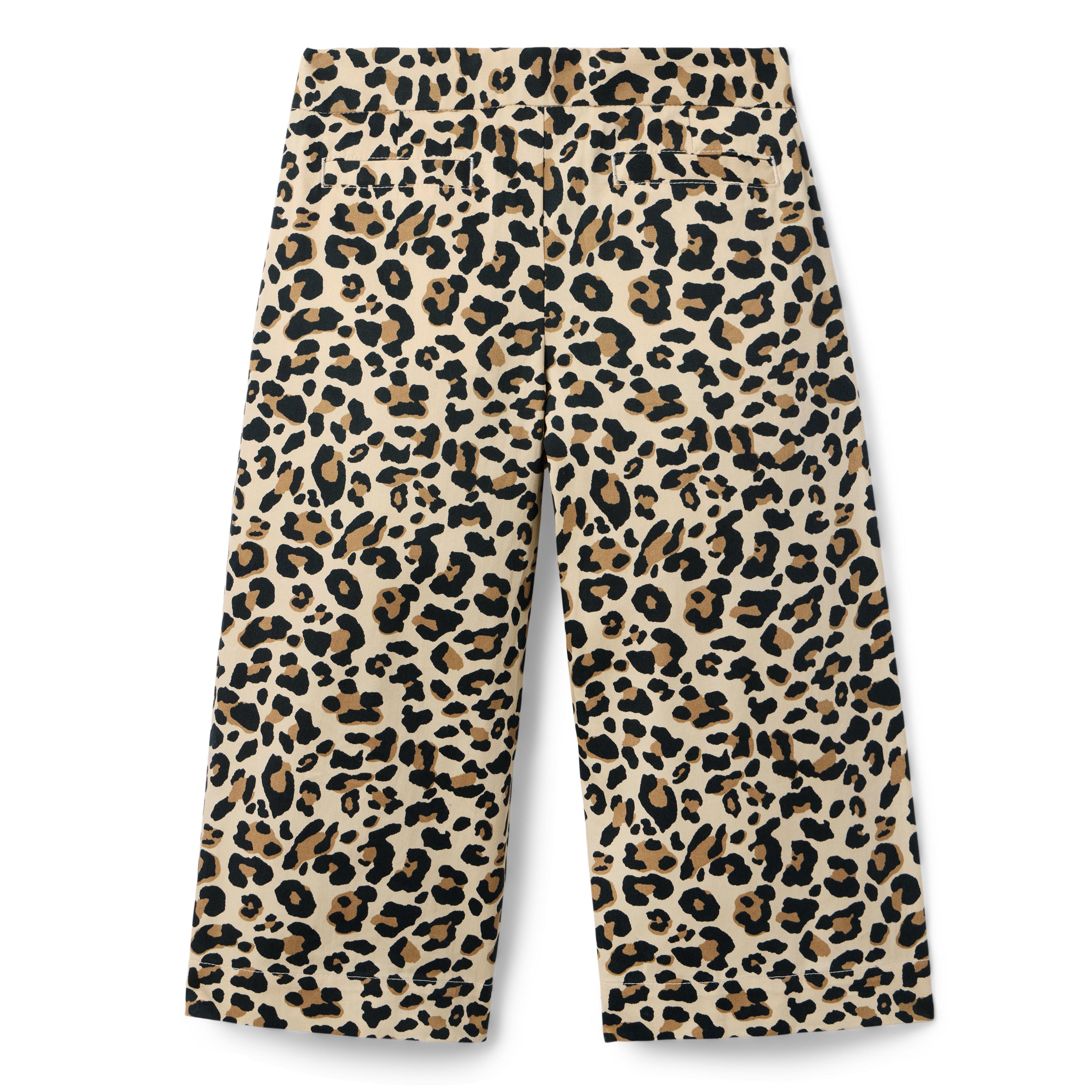 Wide Leg Leopard Pant image number 2