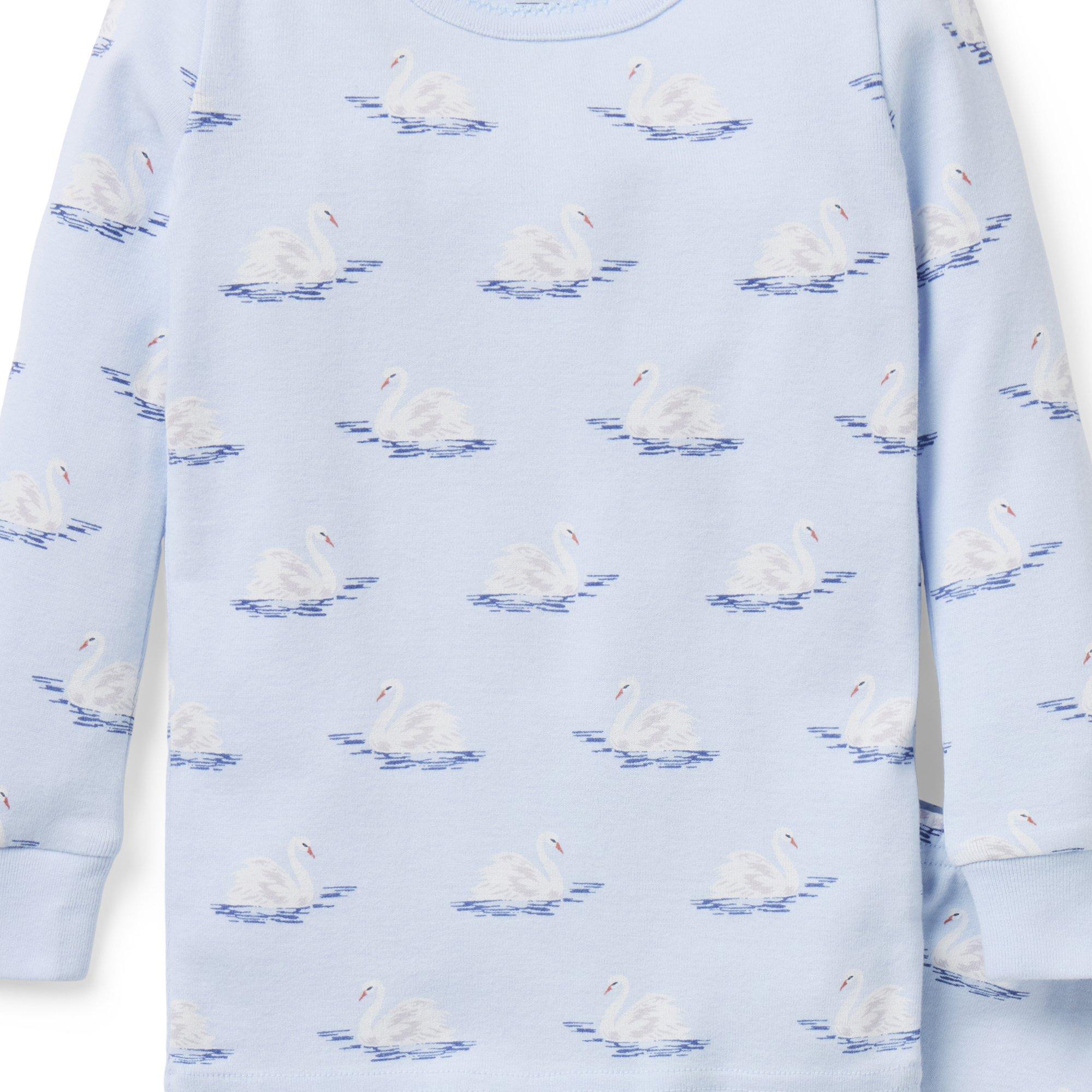 Organic Cotton Swan Pajama image number 2