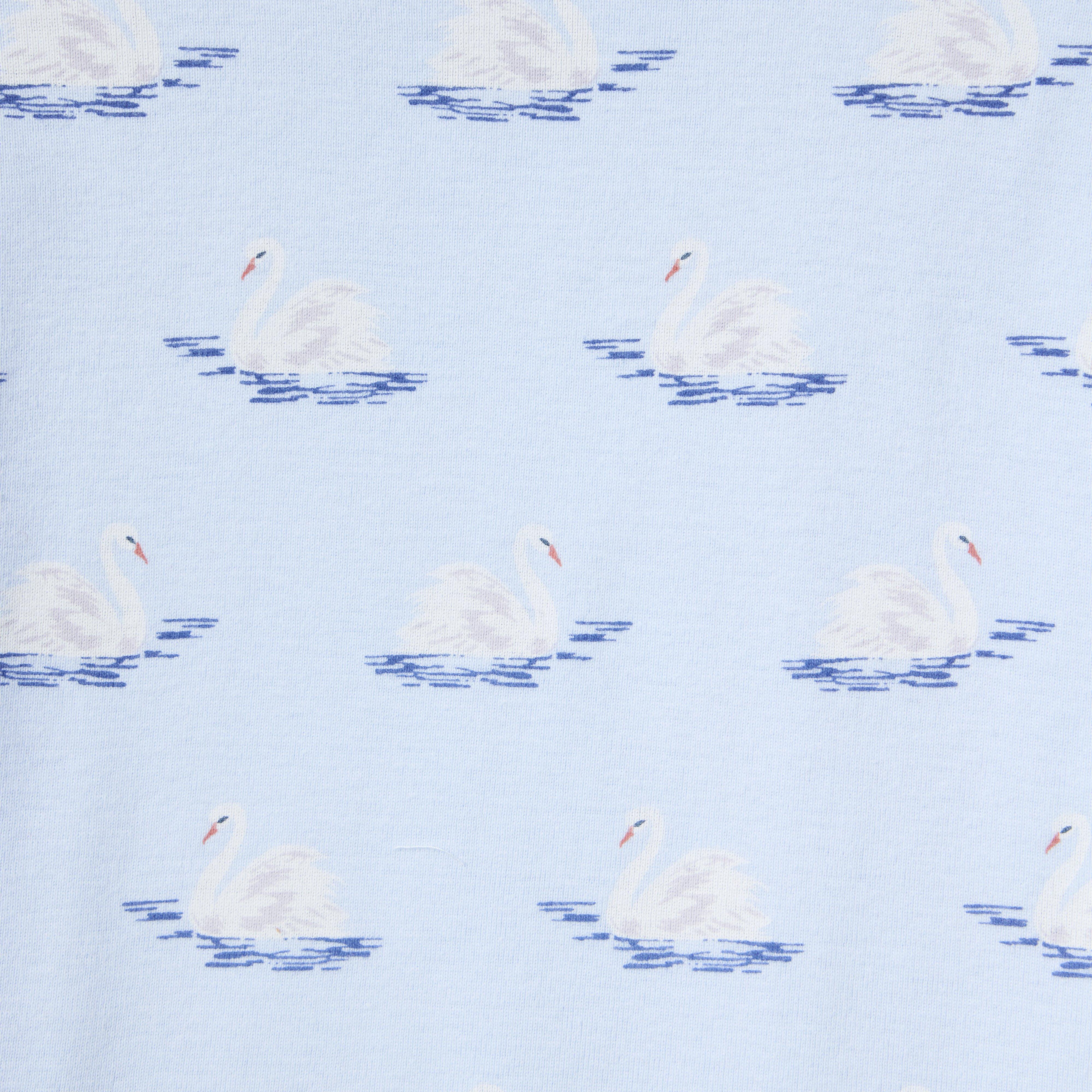 Organic Cotton Swan Pajama image number 1