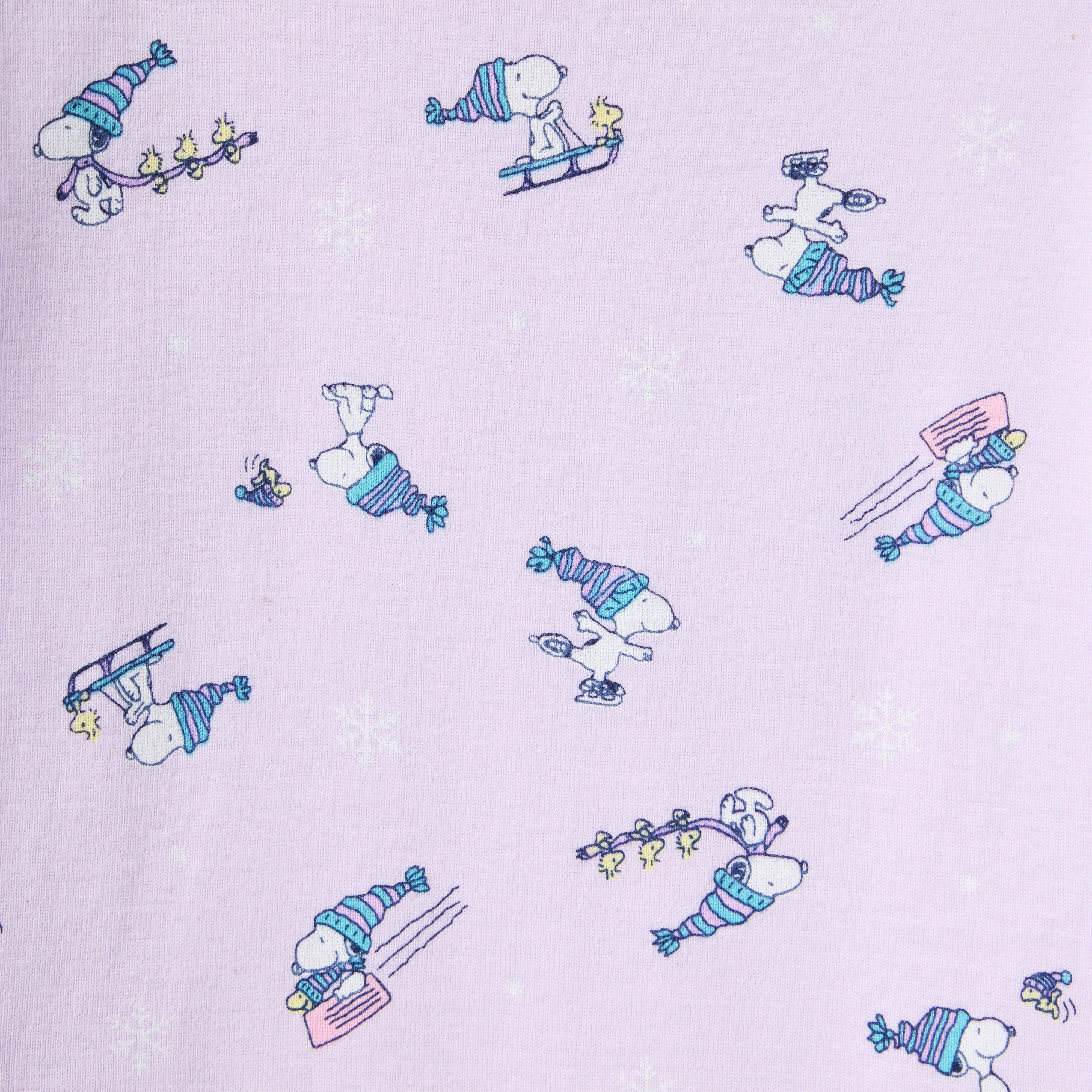 Organic Cotton PEANUTS&trade; Snoopy Ski Pajama image number 1