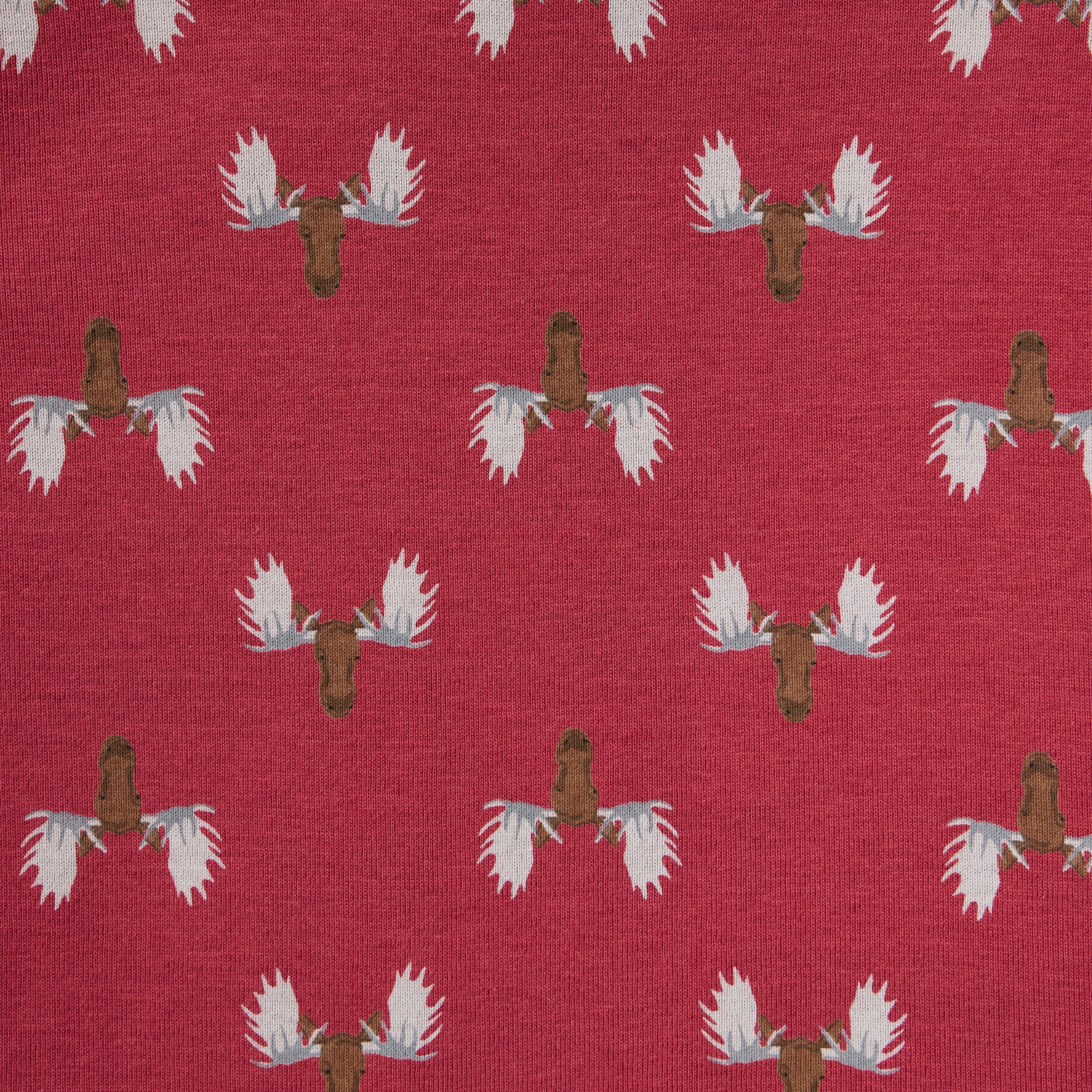 Organic Cotton Moose Pajama image number 1