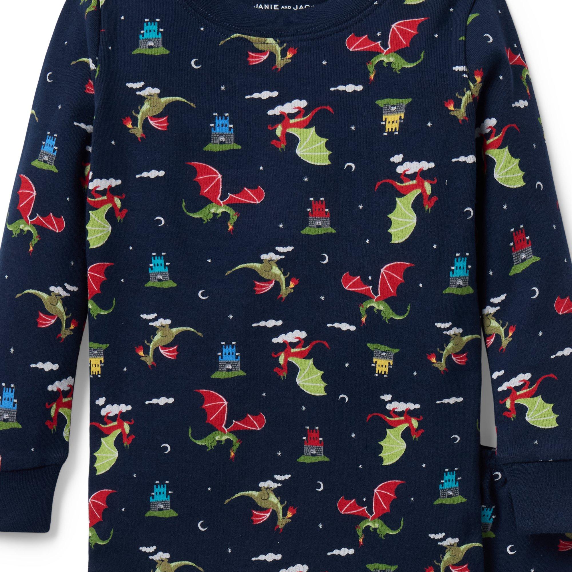 Organic Cotton Dragon Pajama image number 2