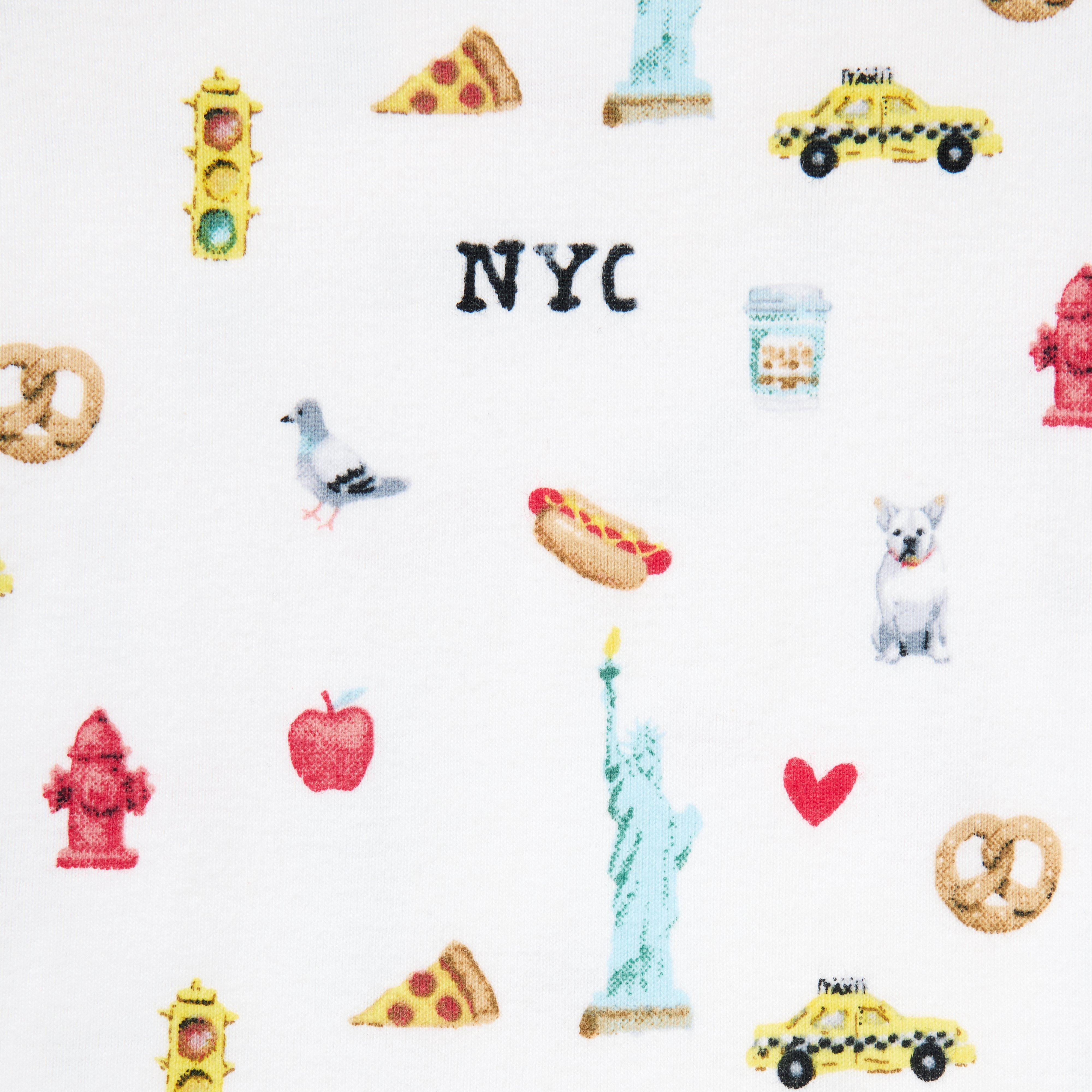 Organic Cotton NYC Icons Pajama image number 1