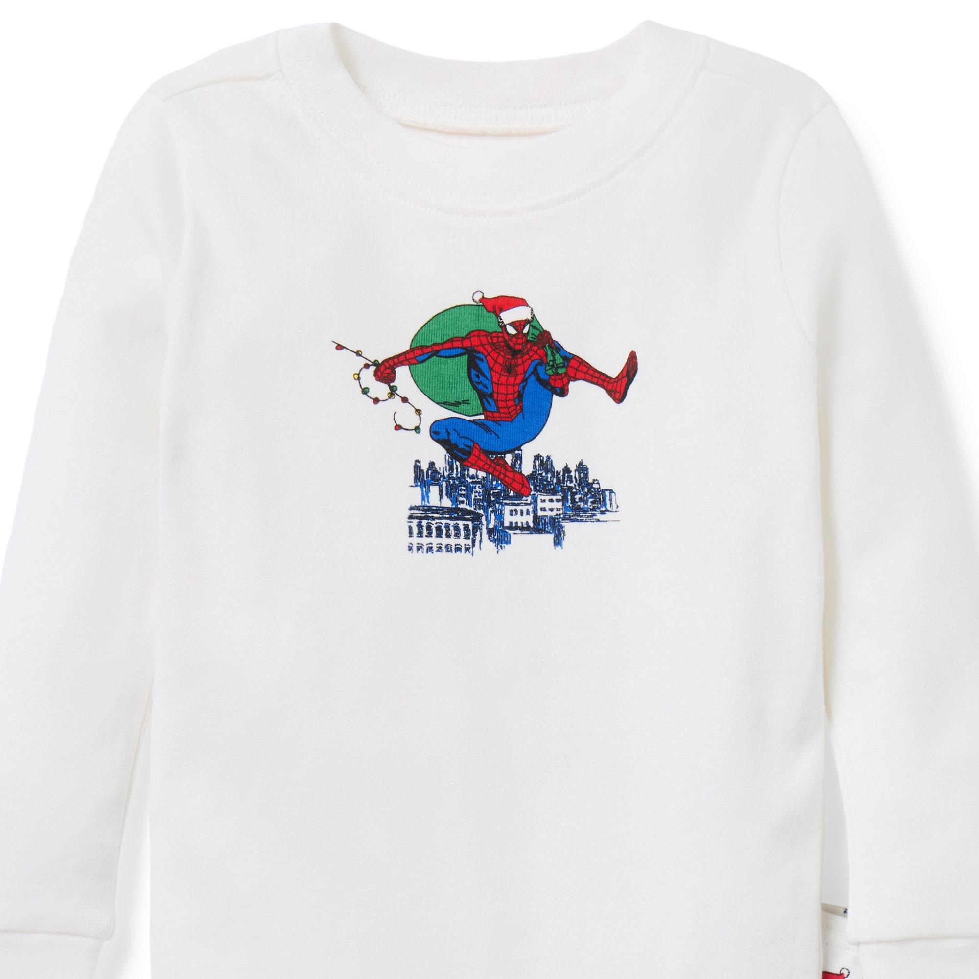 Organic Cotton Marvel Spider-Man Holiday Pajama image number 2