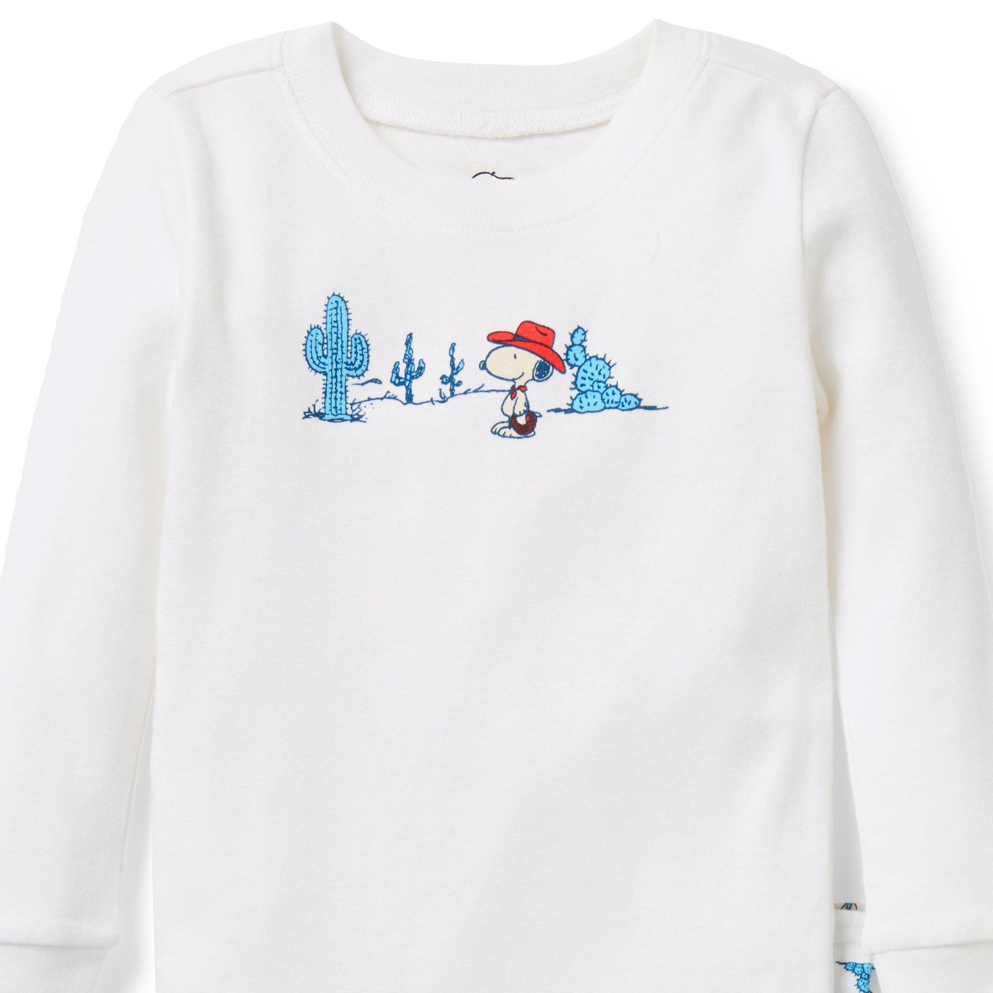 Organic Cotton PEANUTS&trade; Snoopy Cowboy Pajama image number 2