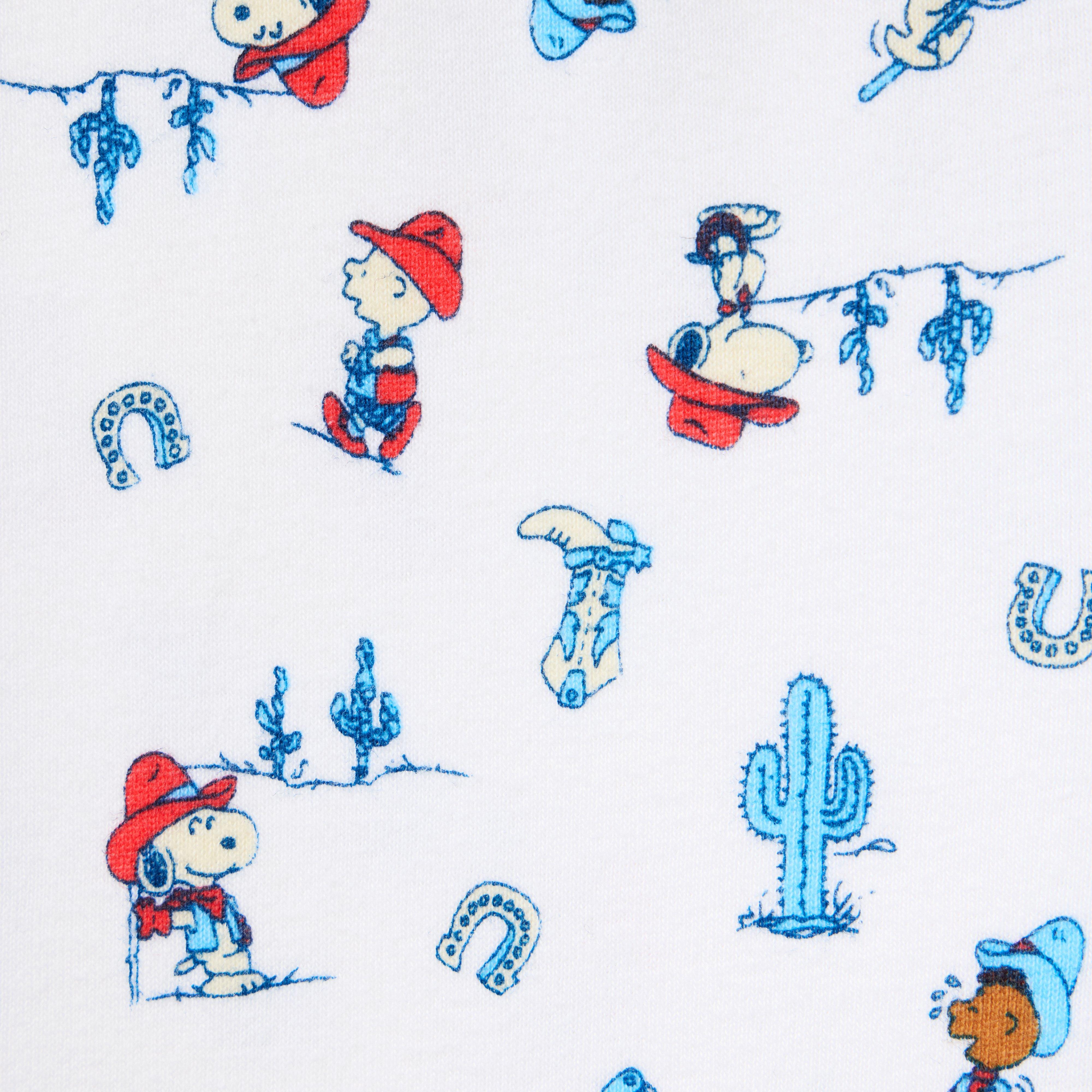 Organic Cotton PEANUTS&trade; Snoopy Cowboy Pajama image number 1
