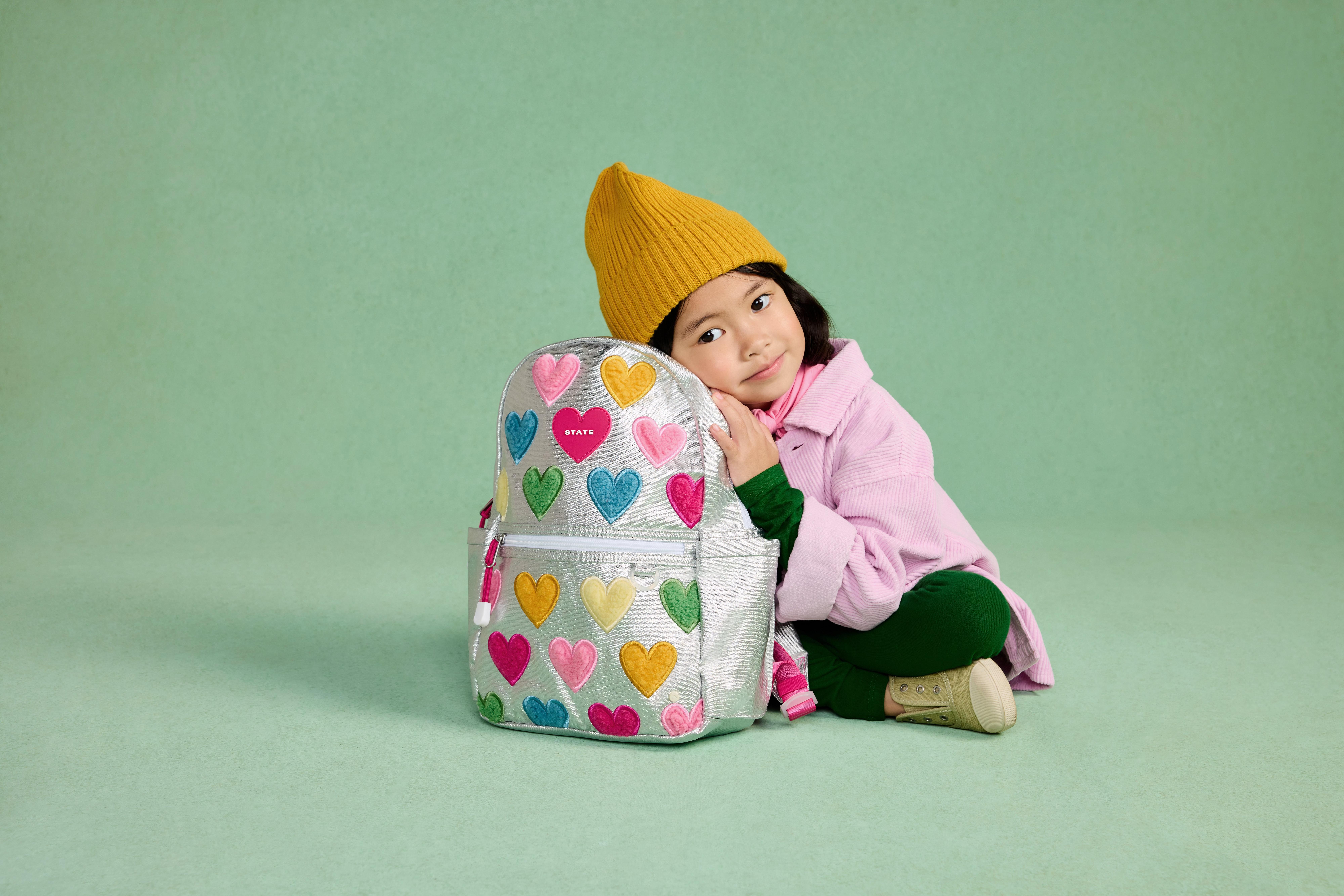 STATE Bags Kane Backpack | Happy Hearts image number 2