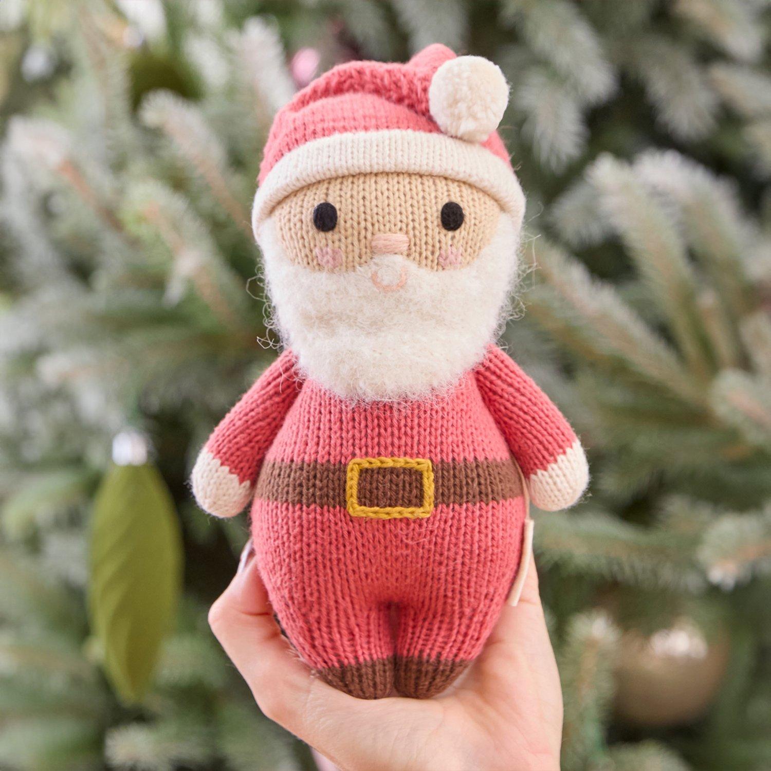 cuddle+kind baby santa (red) image number 4