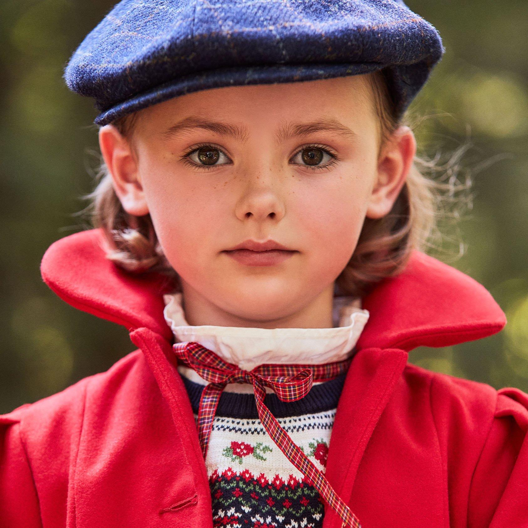 Velvet Newsboy Cap image number 2