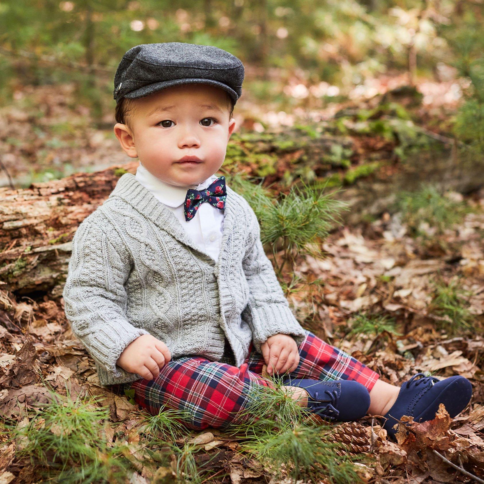 Janie and jack plaid pants hot sale