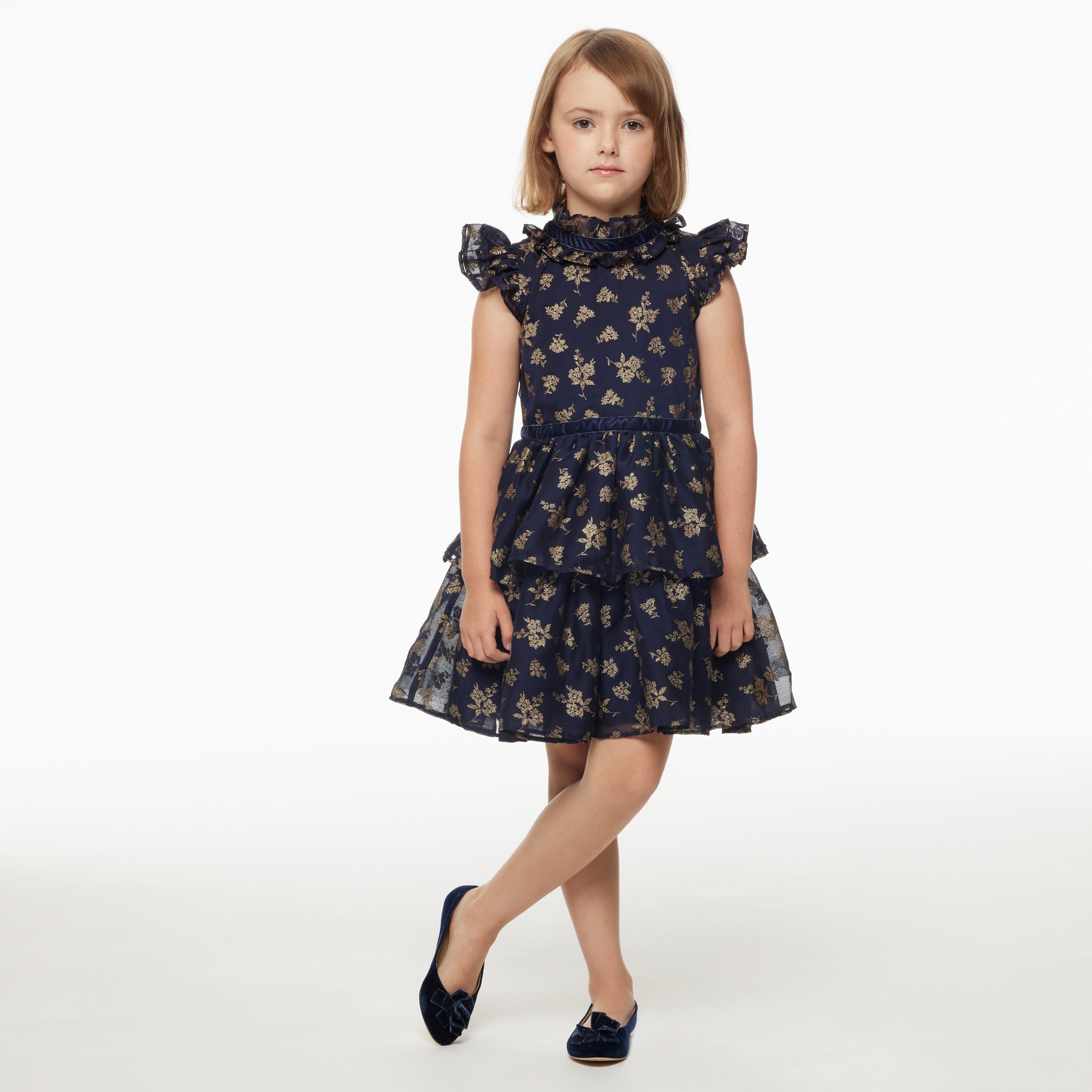 Janie and jack navy dress best sale