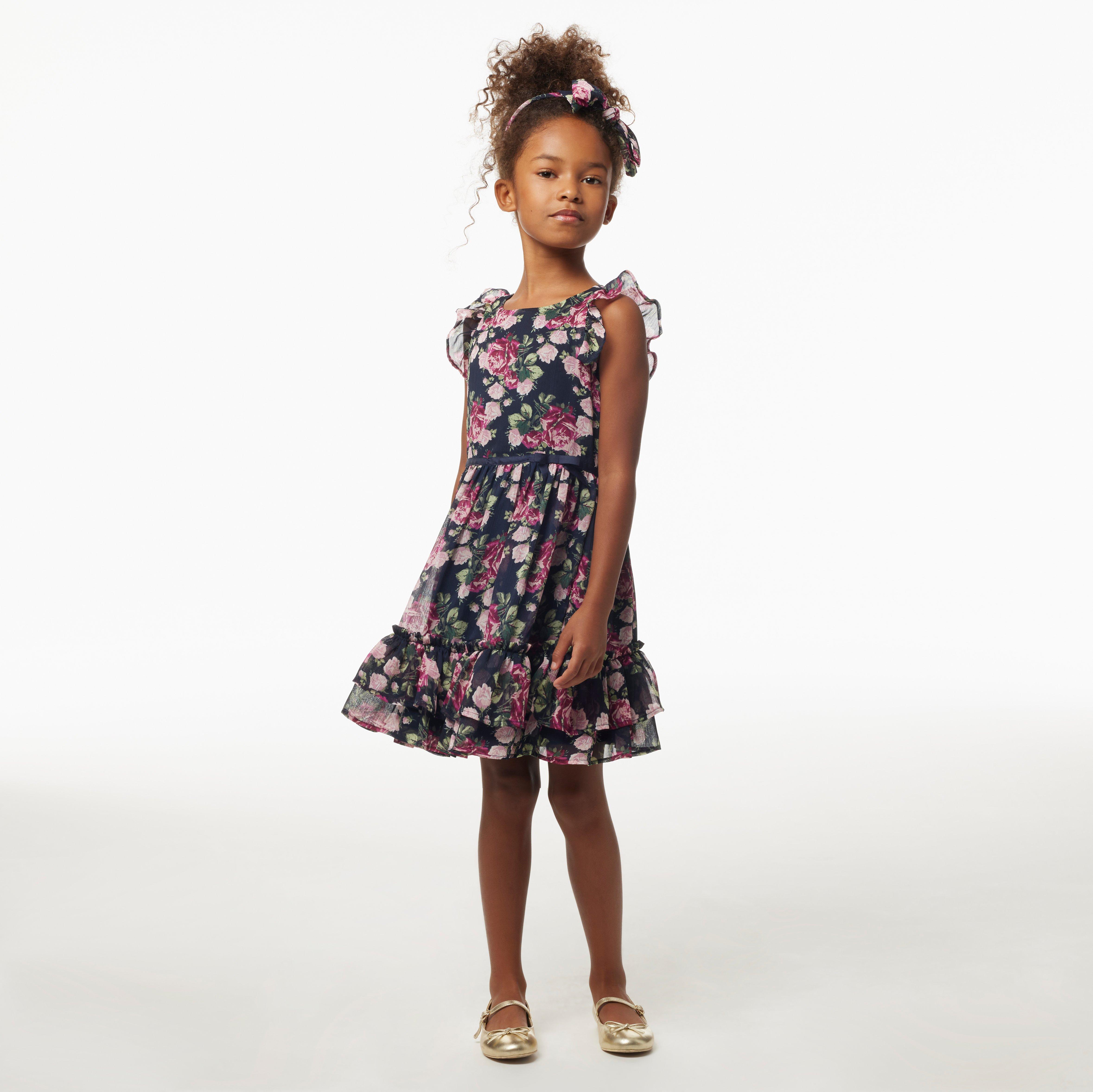 Floral Chiffon Dress image number 0