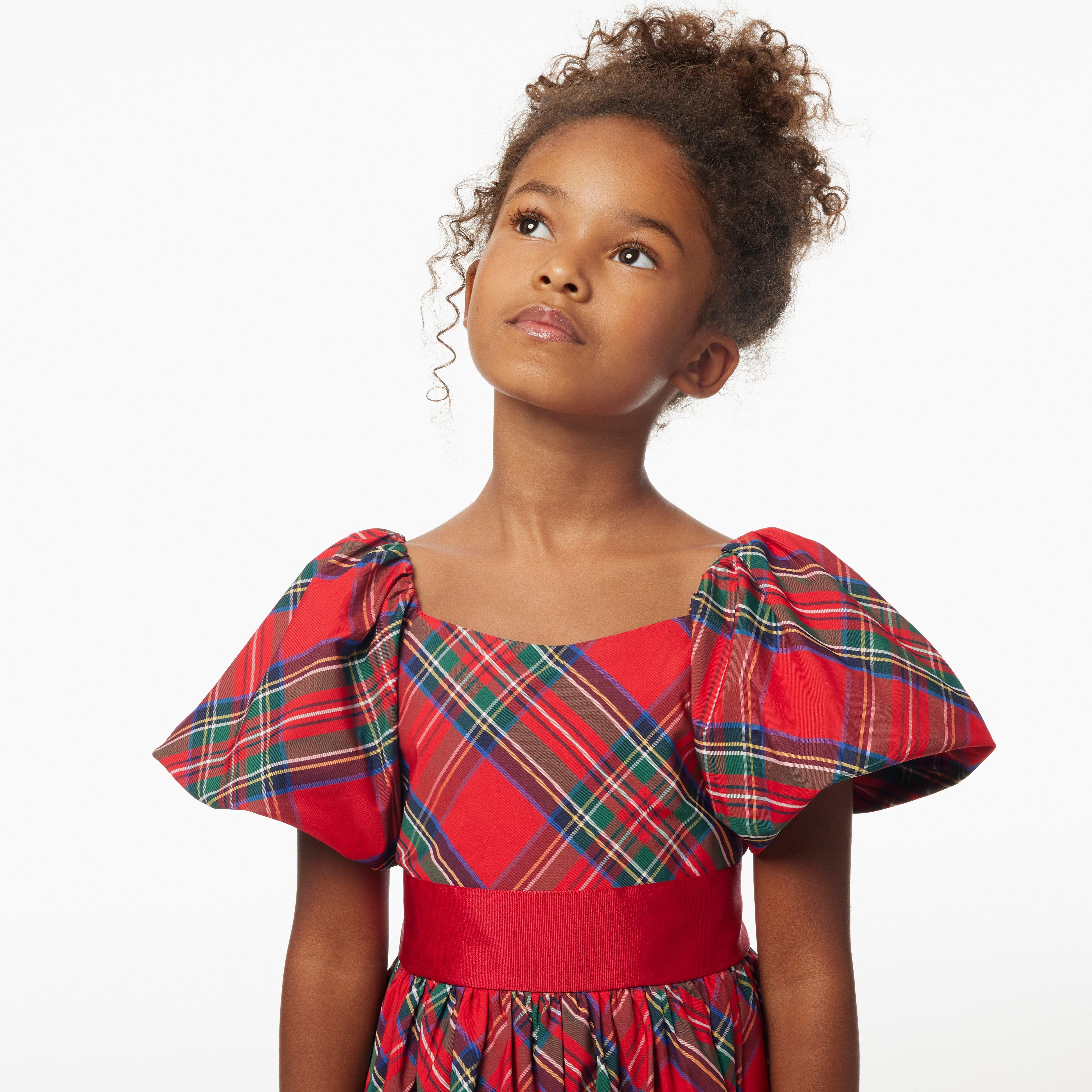 Girls hotsell red tartan