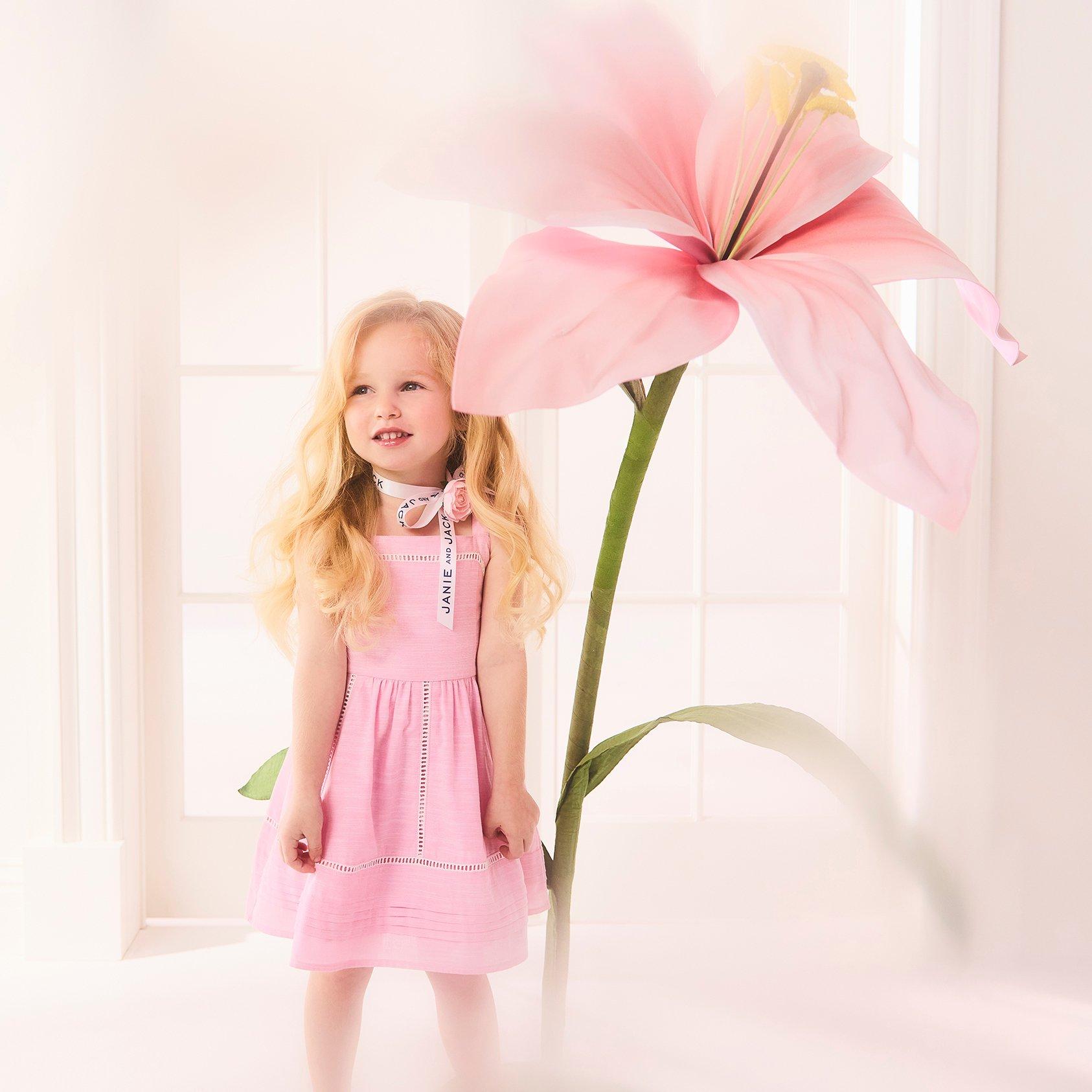 Pintuck Trim Dress image number 1