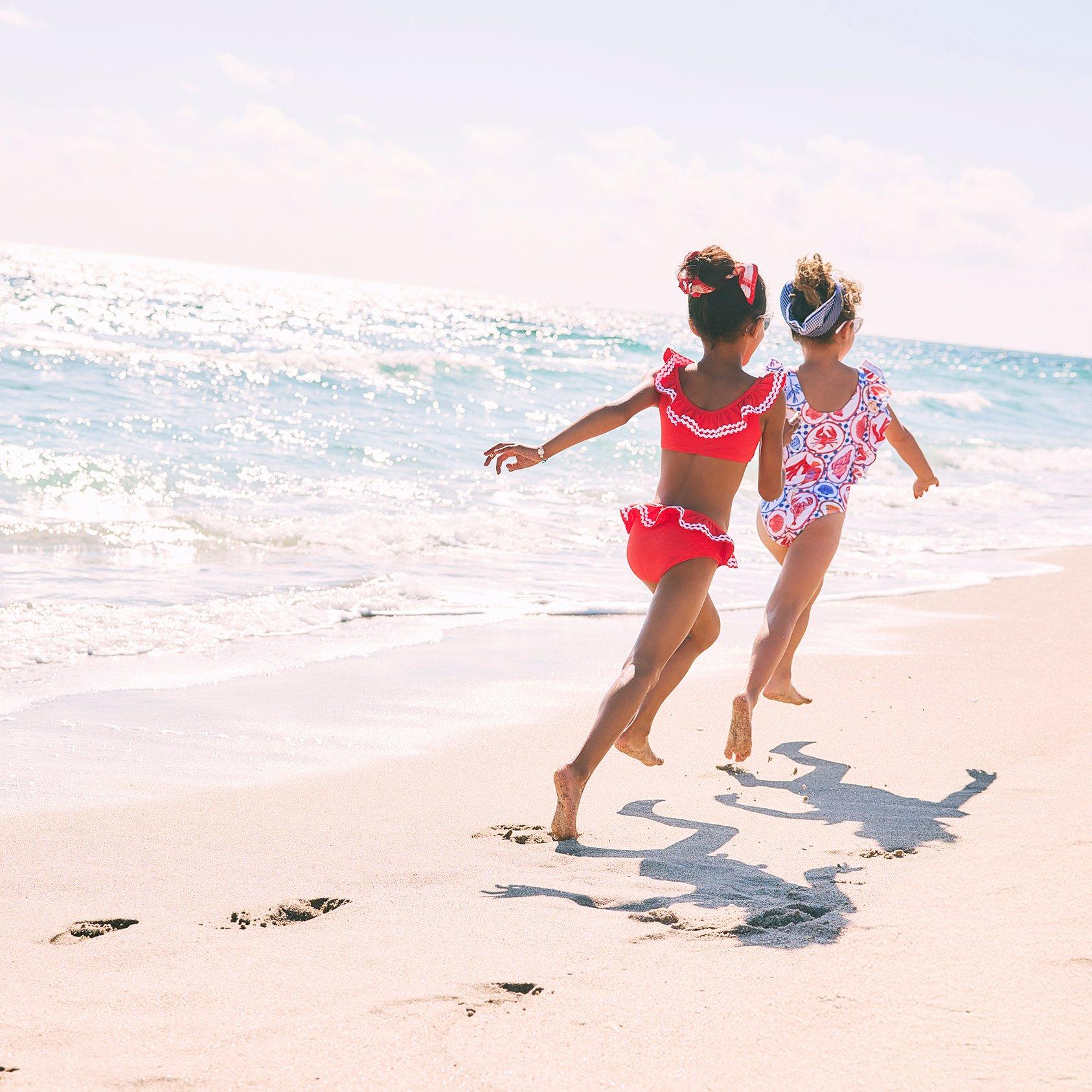 Recycled Ric Rac Ruffle 2-Piece Swimsuit image number 4